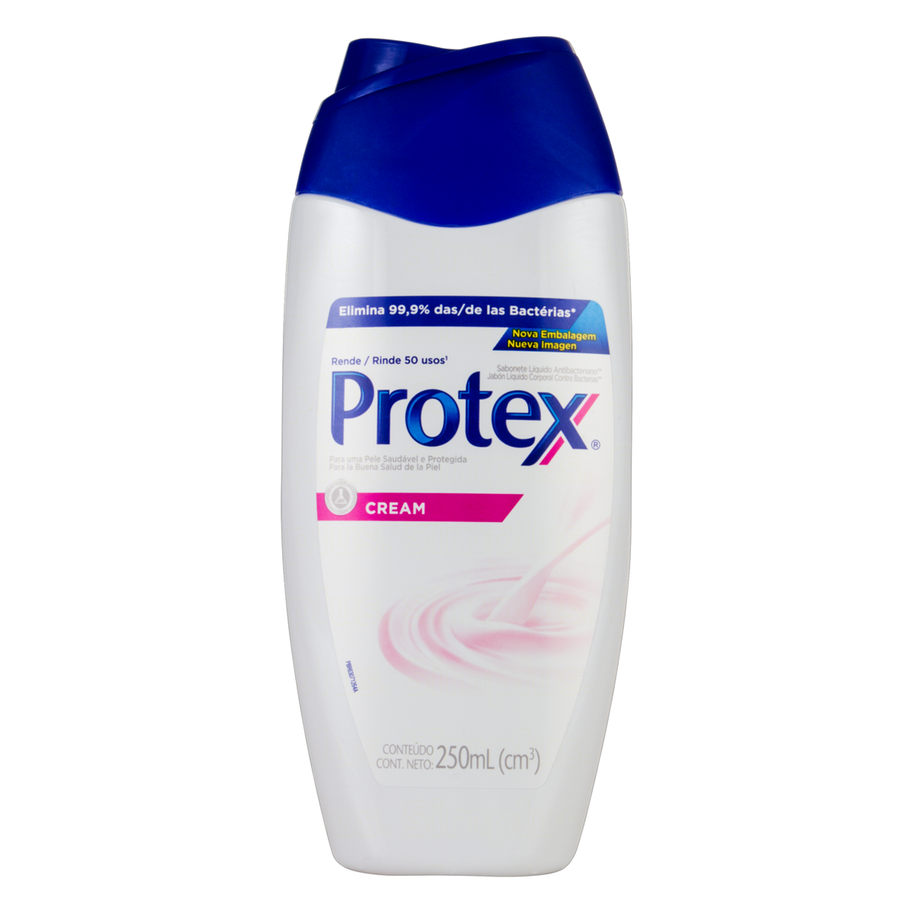 Sabonete Líquido Antibacteriano Cream Protex Frasco 250ml