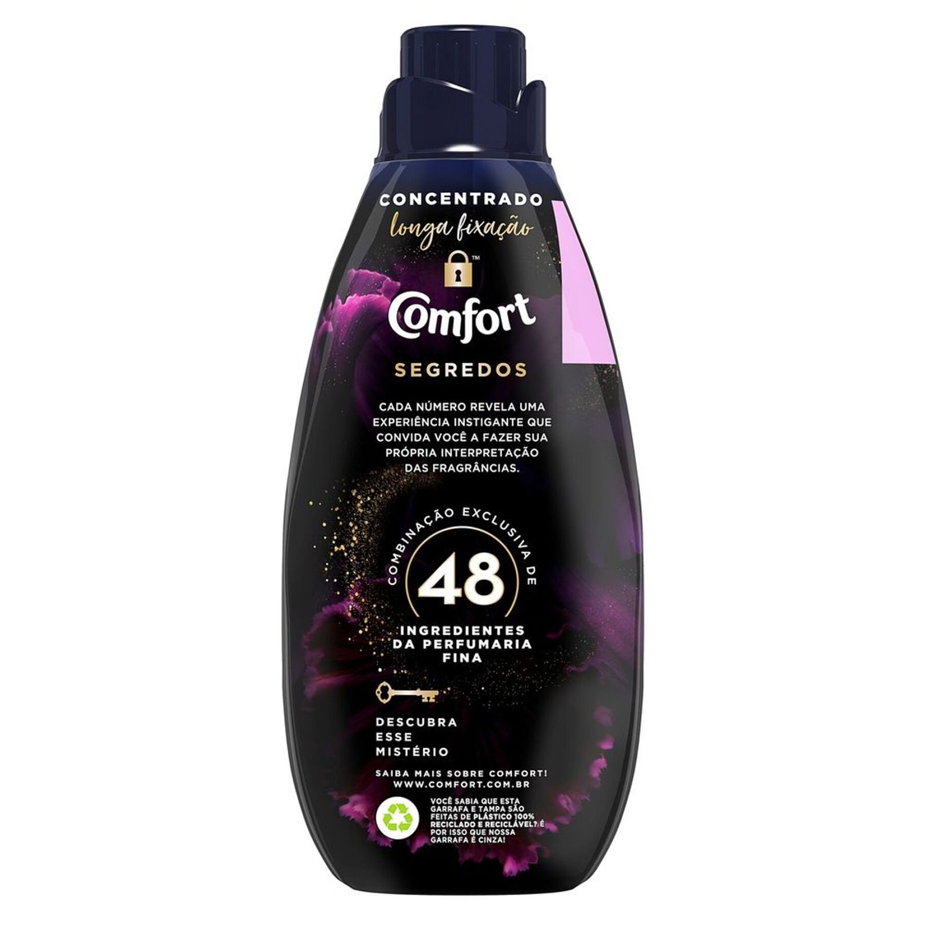 Amaciante de Roupa Concentrado 48 Segredos Comfort Frasco 1l&nbsp;