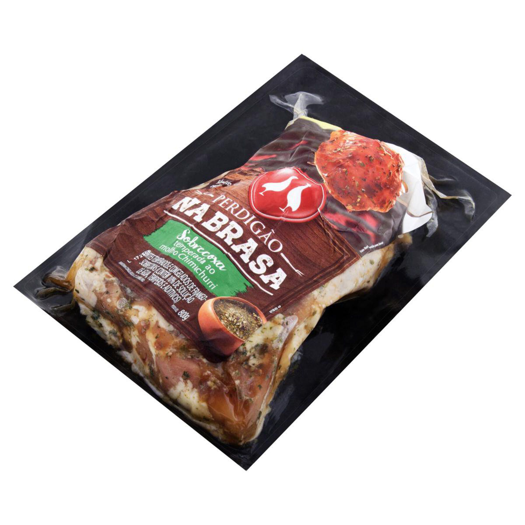 Sobrecoxa de Frango Congelada Temperada ao Chimichurri na Brasa Perdigão 800g