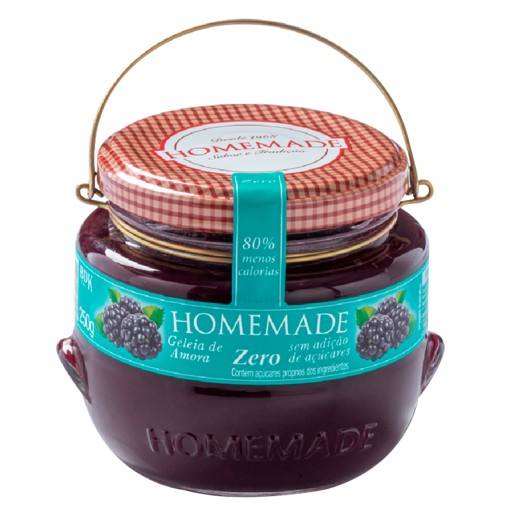 Geleia de Amora Zero Homemade Vidro 250g
