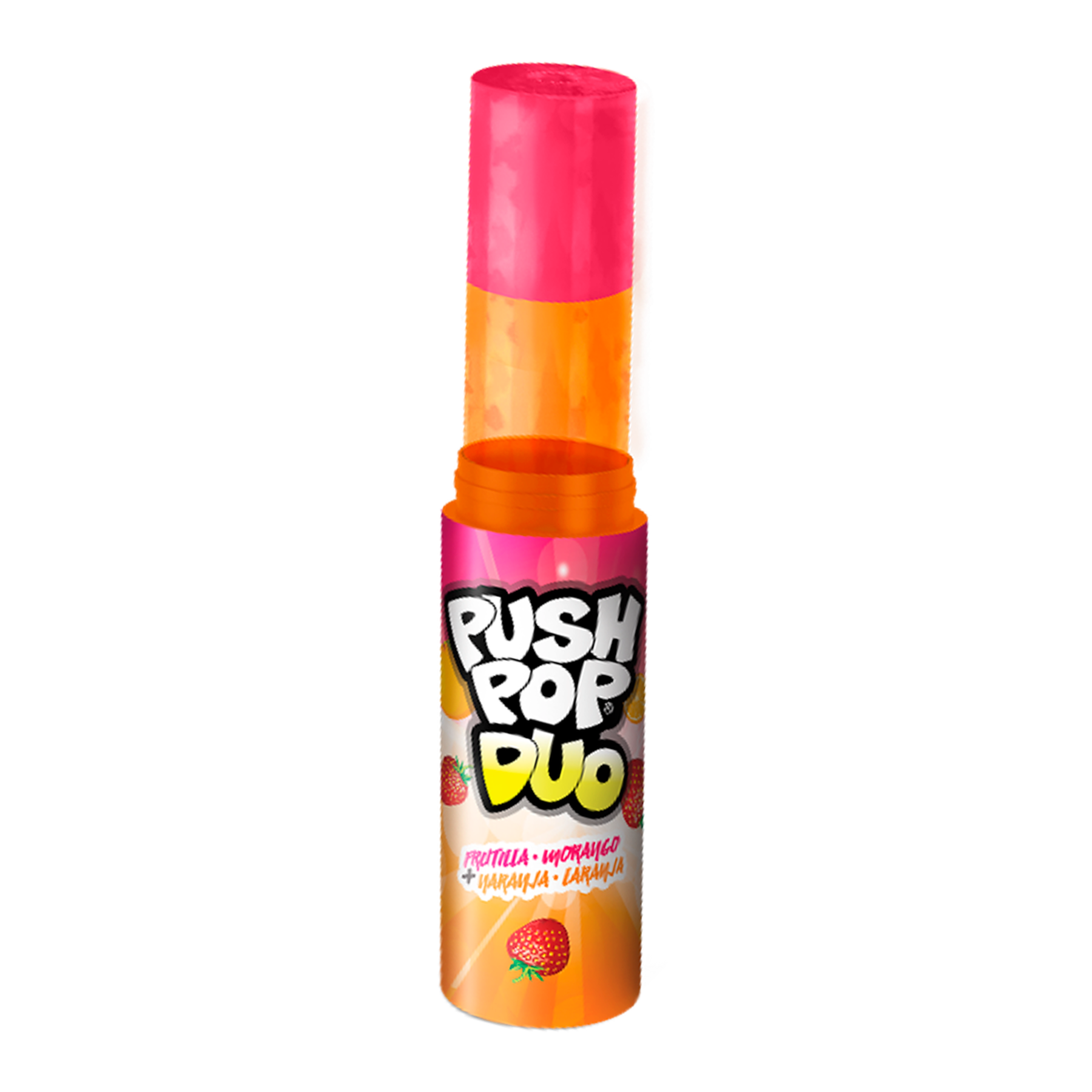 Pirulito Duo Push Pop Benevia 15g - Sortido