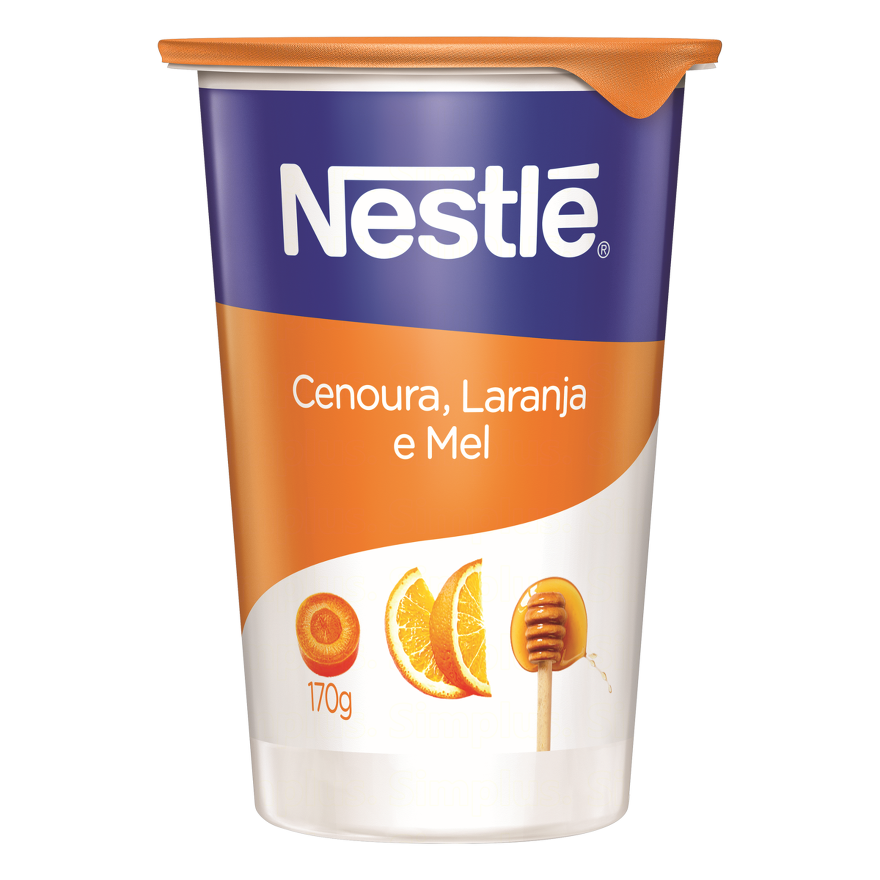 Iogurte Parcialmente Desnatado Cenoura, Laranja e Mel Nestlé Copo 170g