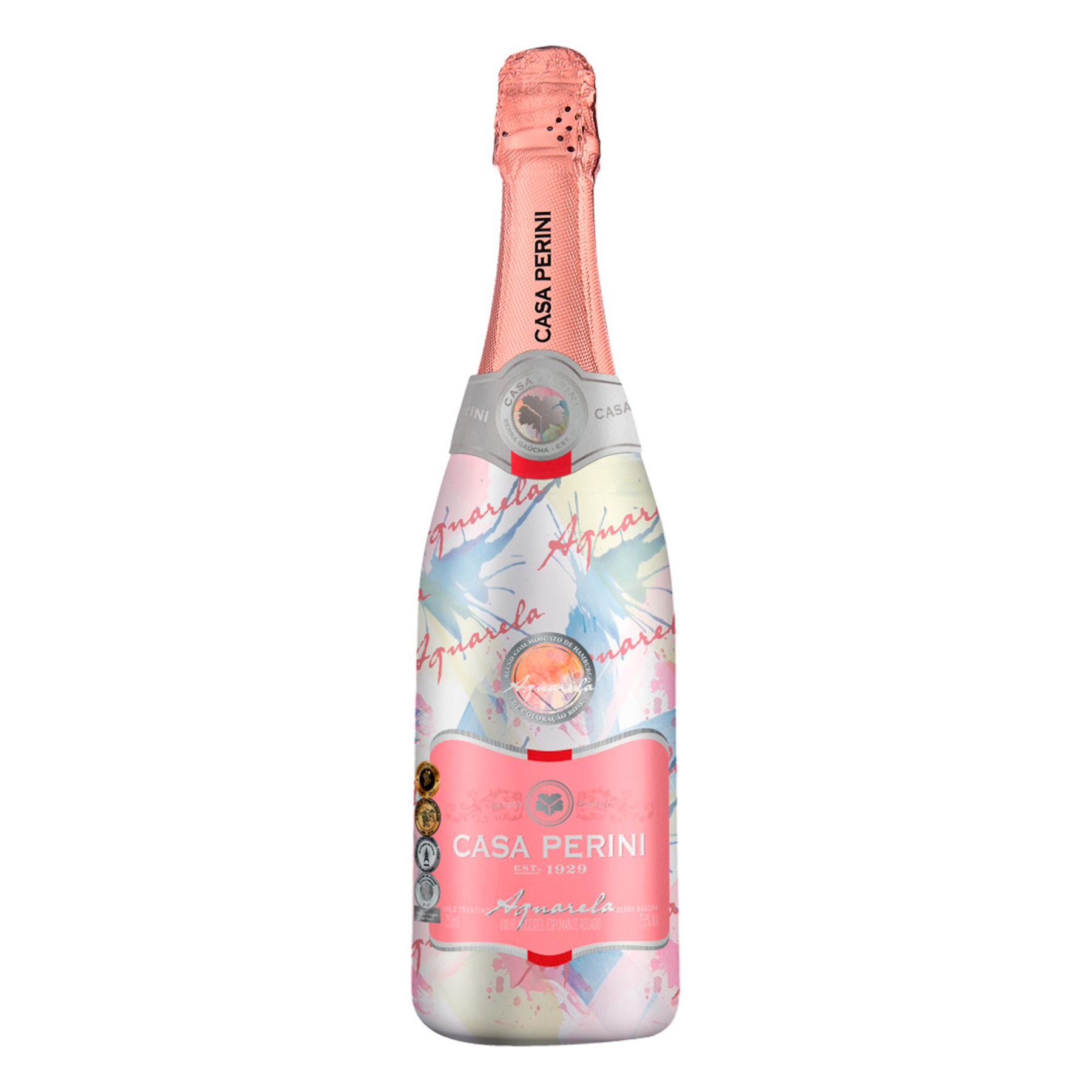 Espumantes Box Aquarela Casa Perini Garrafa 750ml Cada C/3 Unidades