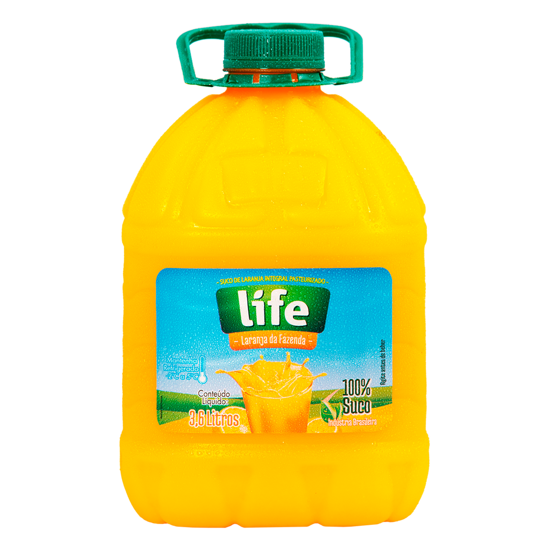 Suco Integral Laranja Life Gal&atilde;o 3,6l