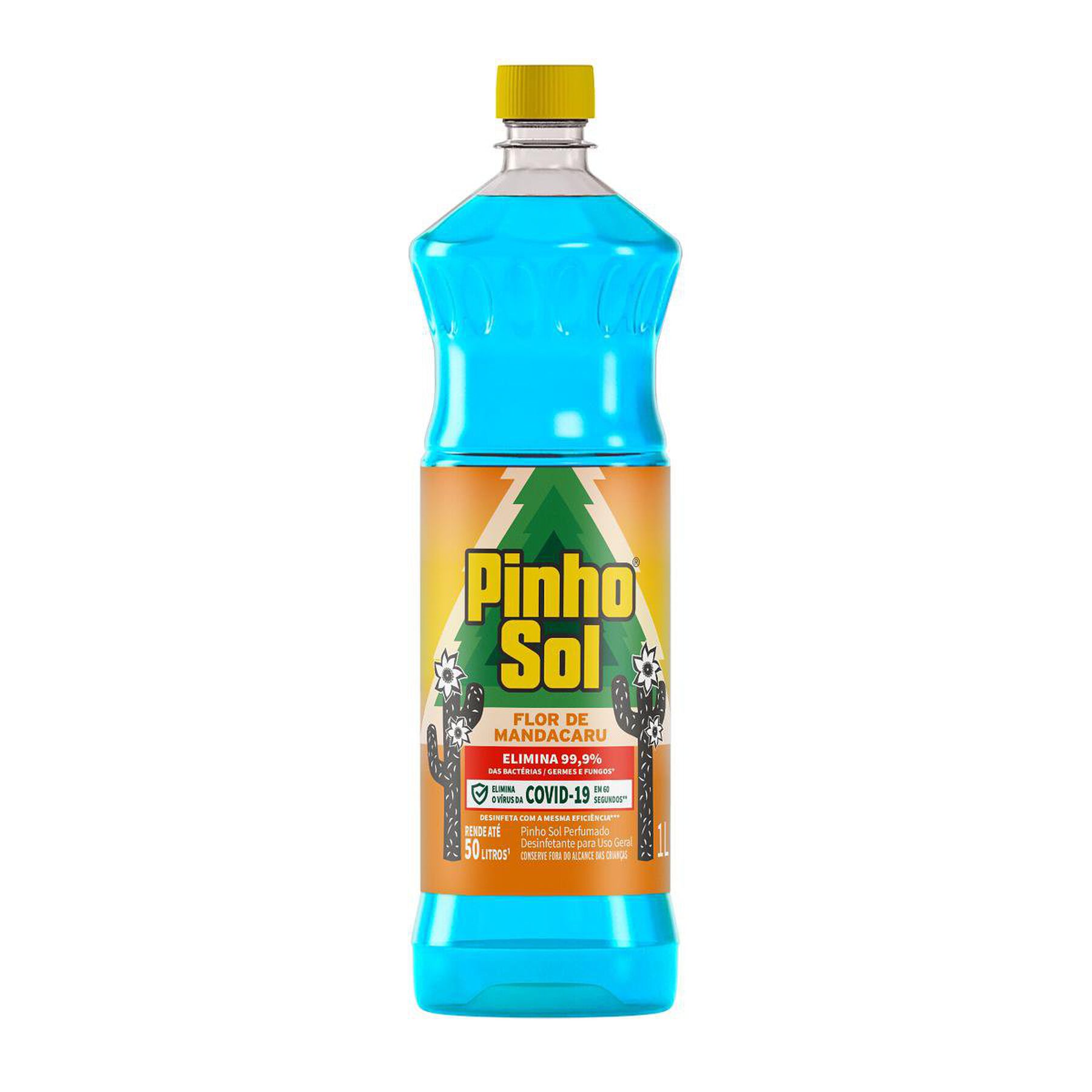 Desinfetante Uso Geral Flor de Mandacaru Pinho Sol Frasco 1l