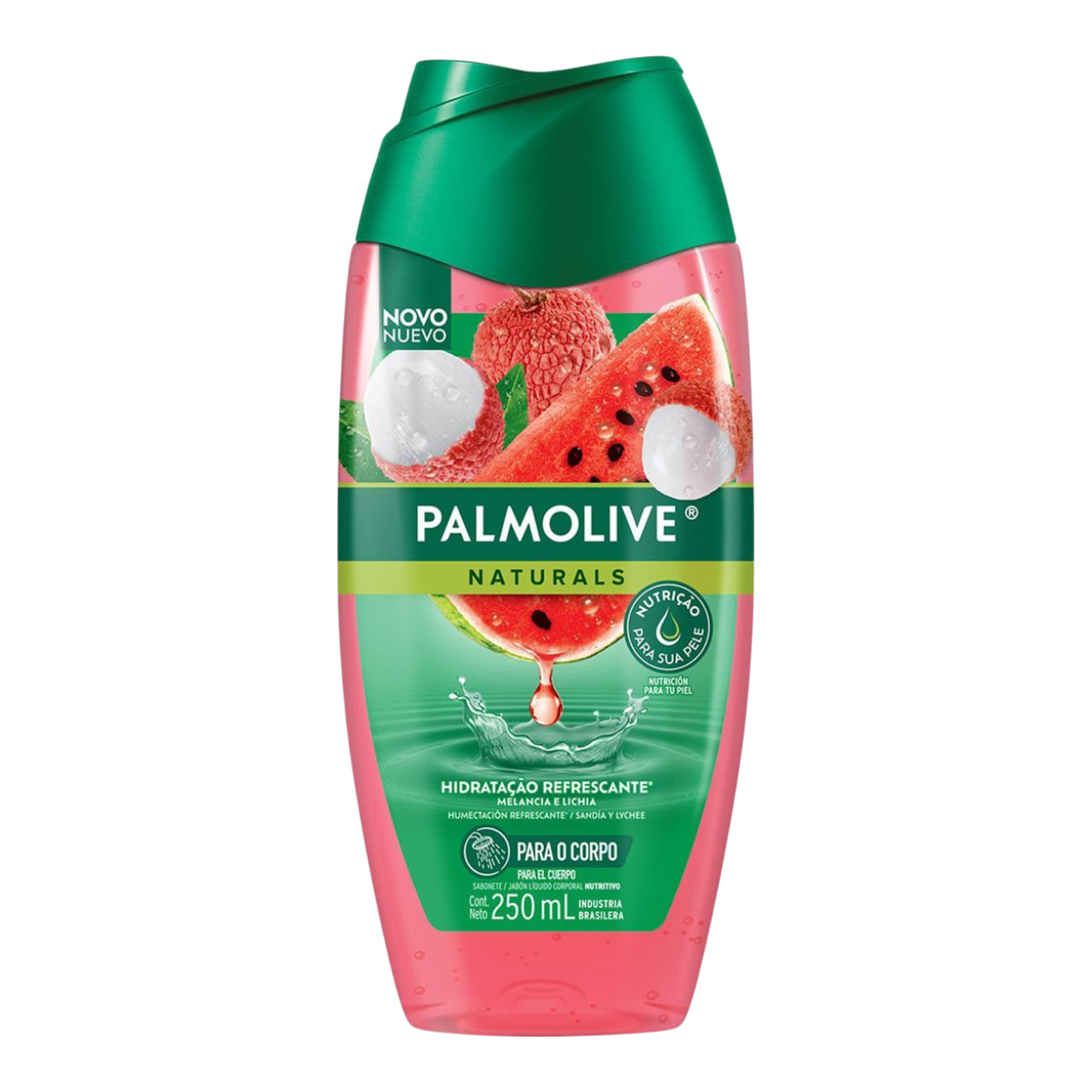 Sabonete L&iacute;quido Palmolive Naturals Hidrata&ccedil;&atilde;o Refrescante Frasco 250ml