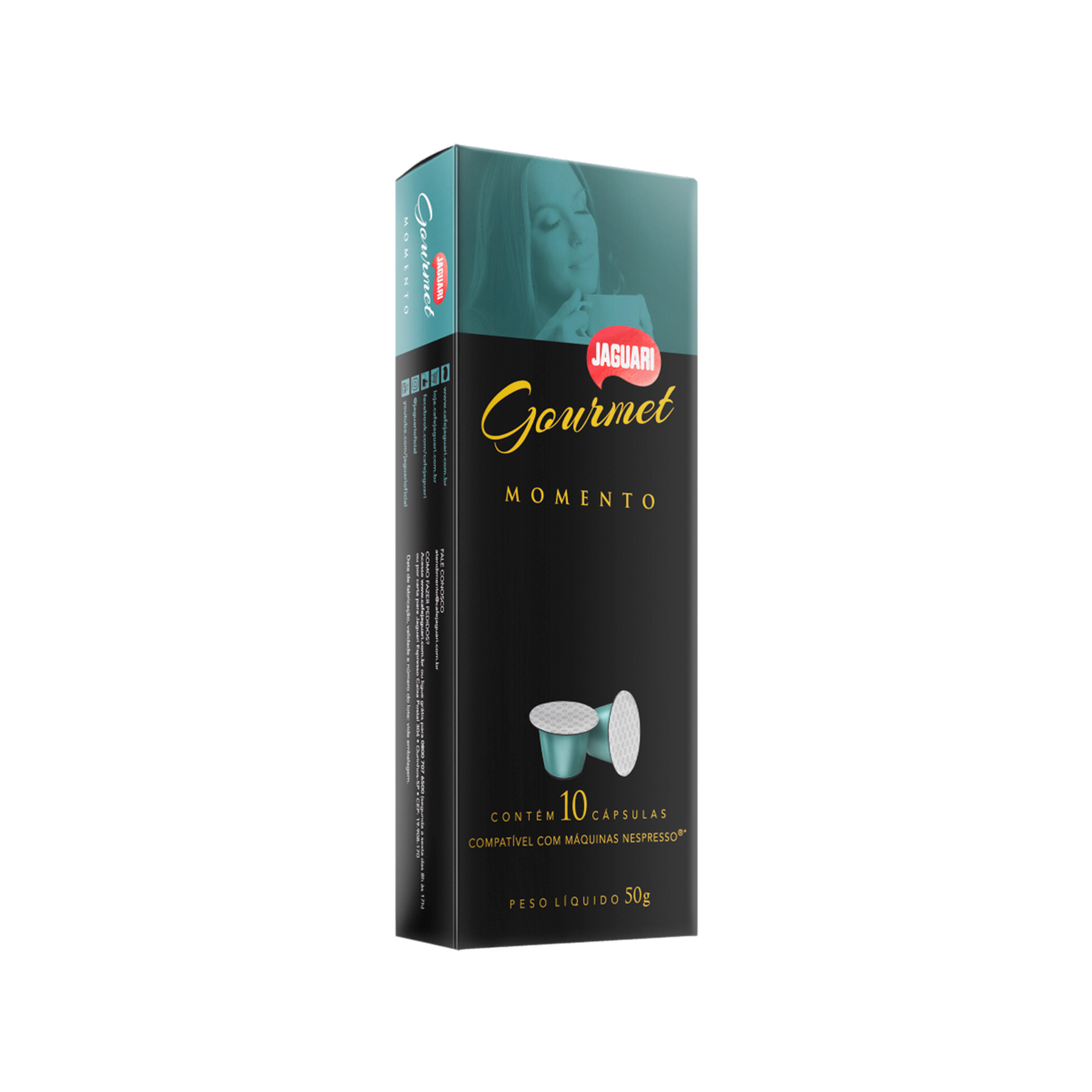 Capsula Caf&eacute; Jaguari Momento 50g