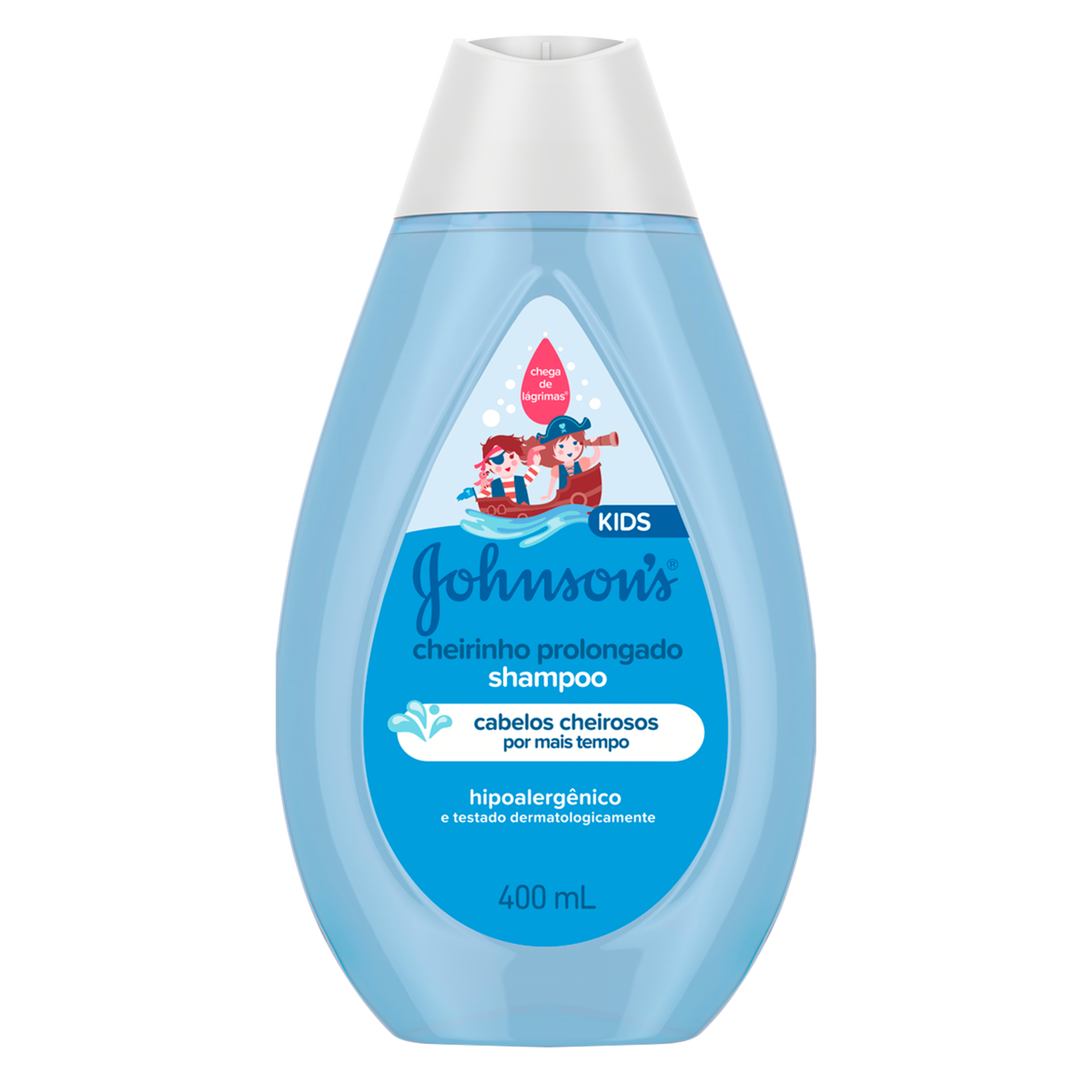 Shampoo Johnson's Kids Cheirinho Prolongado Frasco 400ml