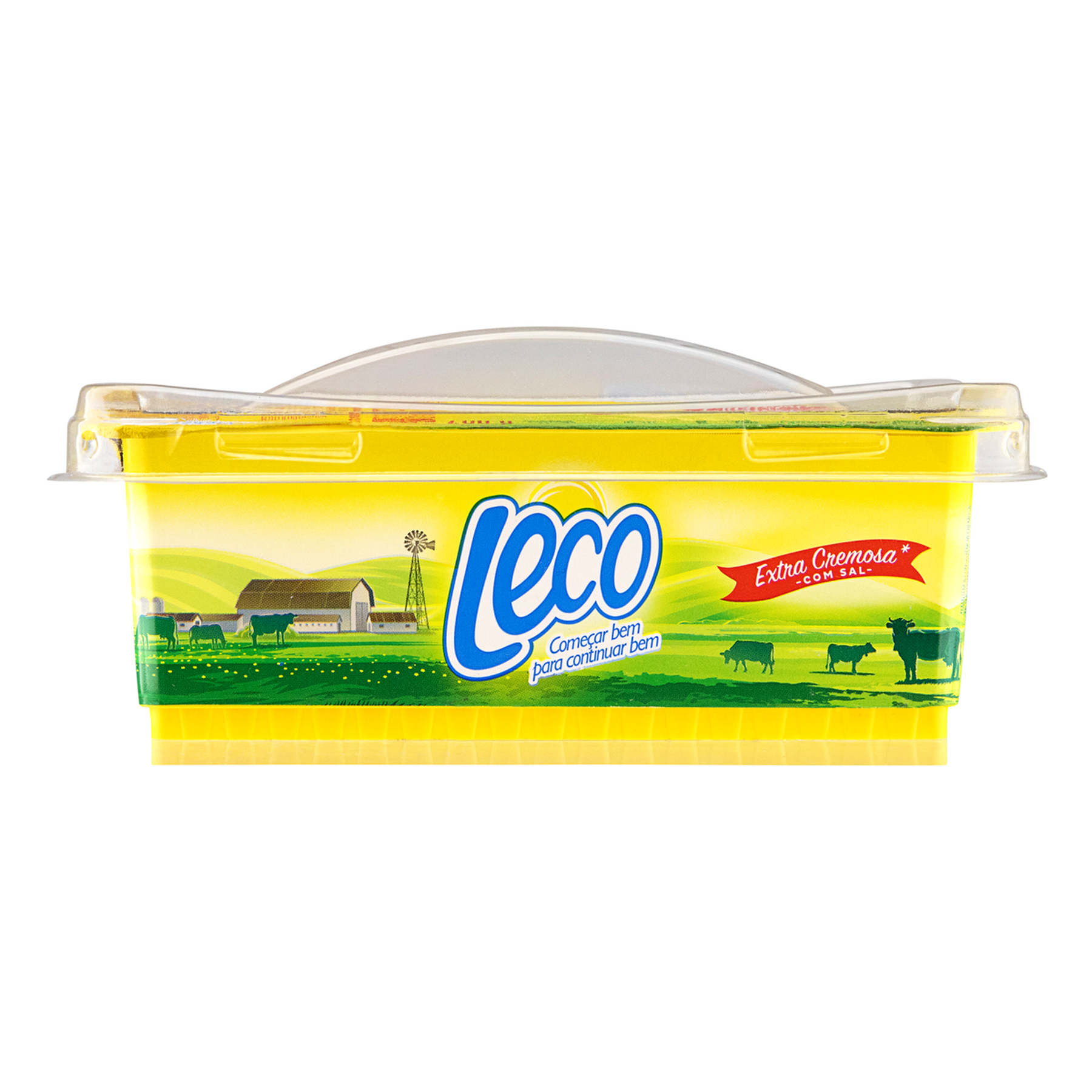 Manteiga e Margarina com Sal Extra Cremosa Leco Pote 200g