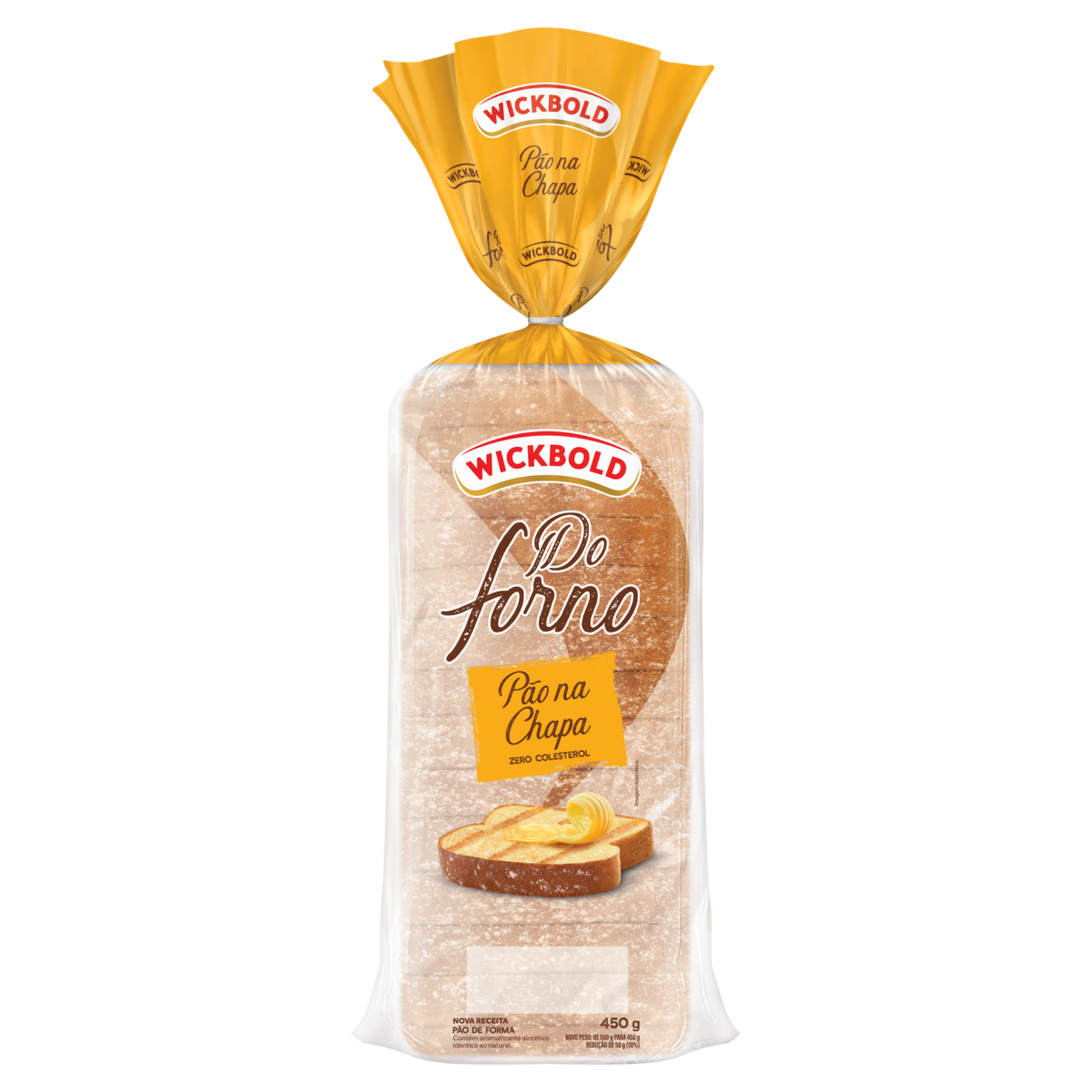 Pão na Chapa Wickbold Do Forno Pacote 450g