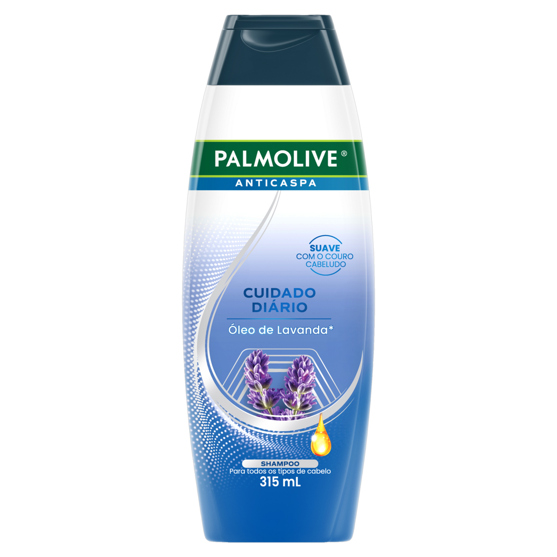 Shampoo Cuidado Di&aacute;rio Palmolive Frasco 315ml