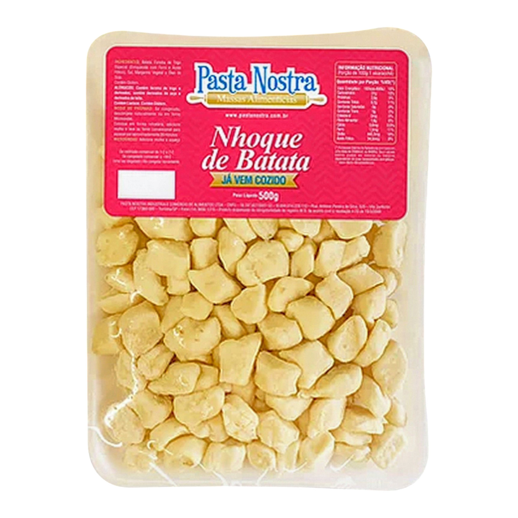 Nhoque Pasta Nostra Bandeja 500g