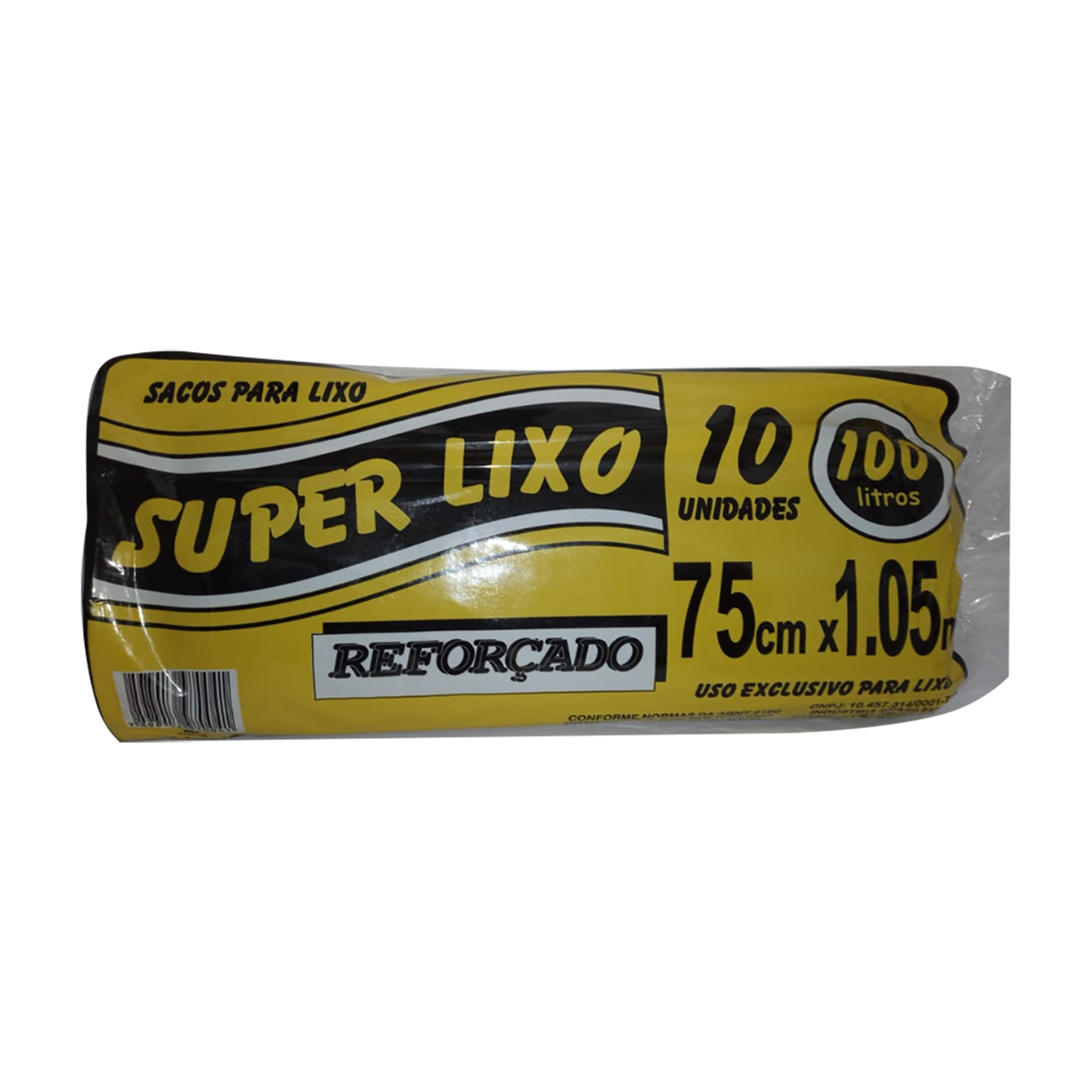 Saco Lixo Super Lixo Rolo 100l C/10