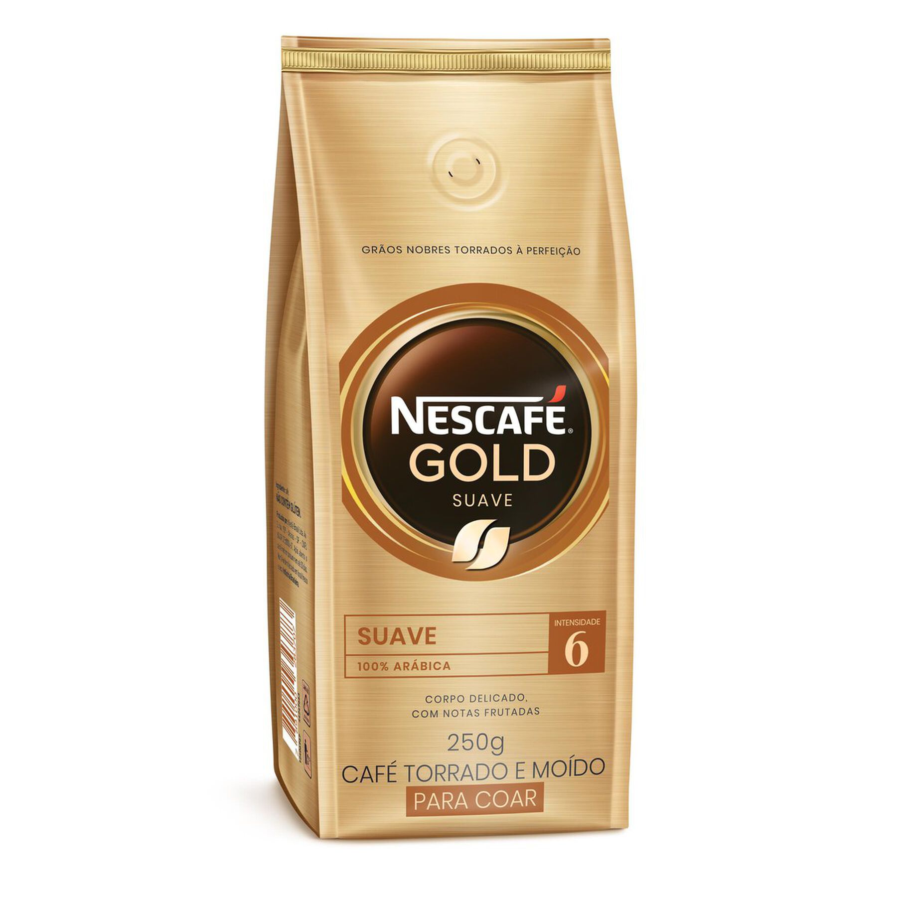 Caf&eacute; Torrado e Mo&iacute;do Suave Nescaf&eacute; Gold Pacote 250g