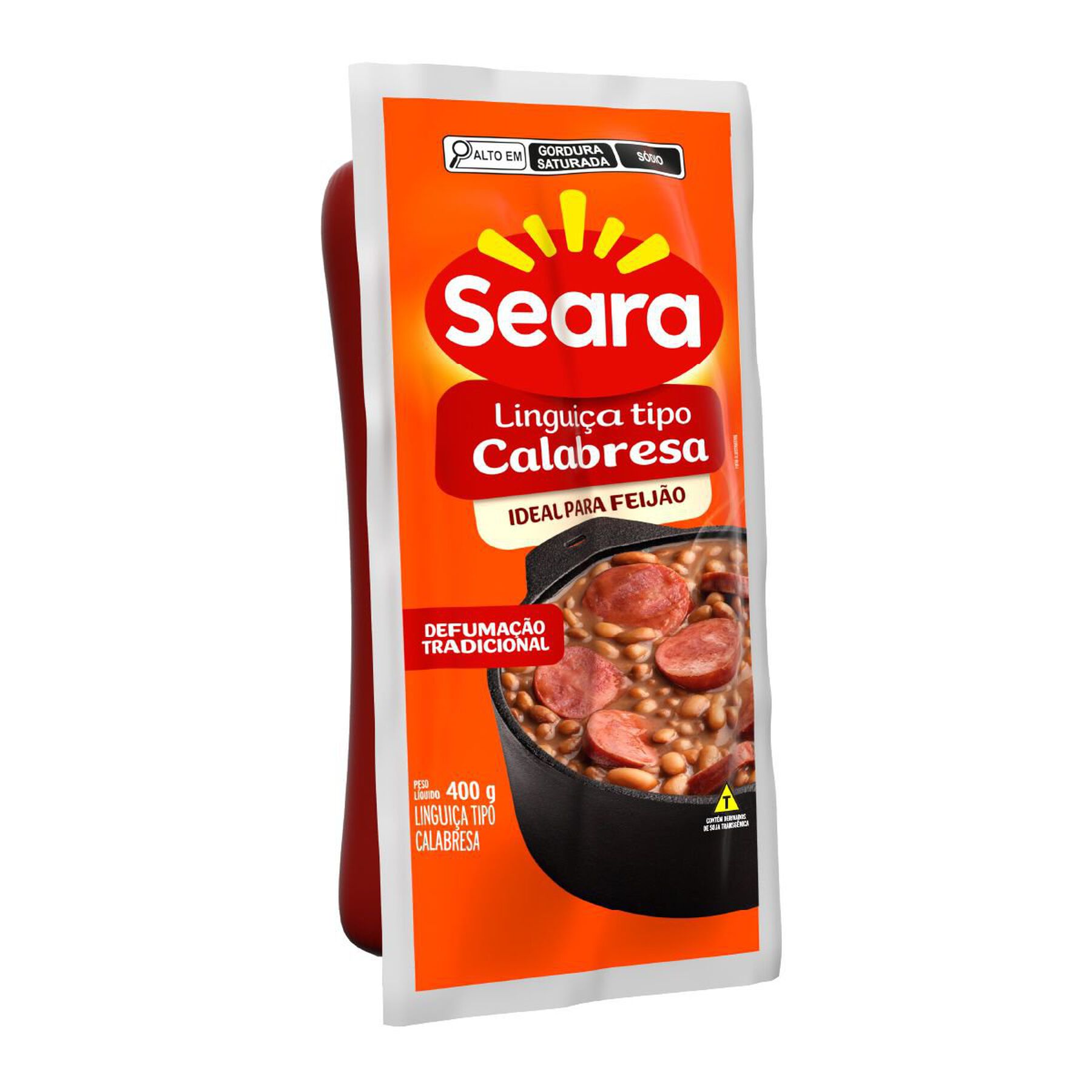 Linguiça tipo Calabresa Seara 400g 2Pç