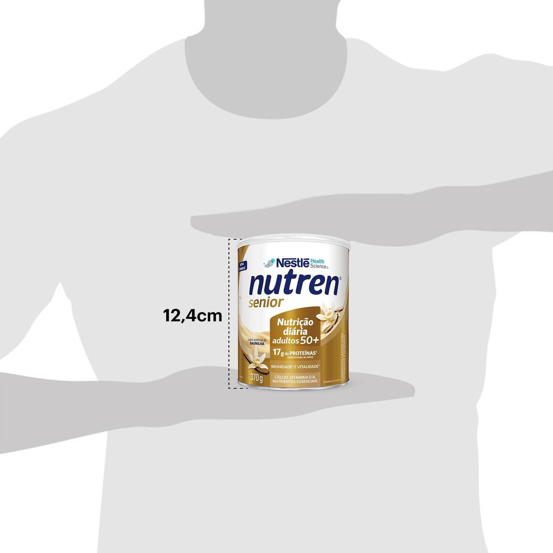 Complemento Alimentar Nutren Senior Baunilha 370g