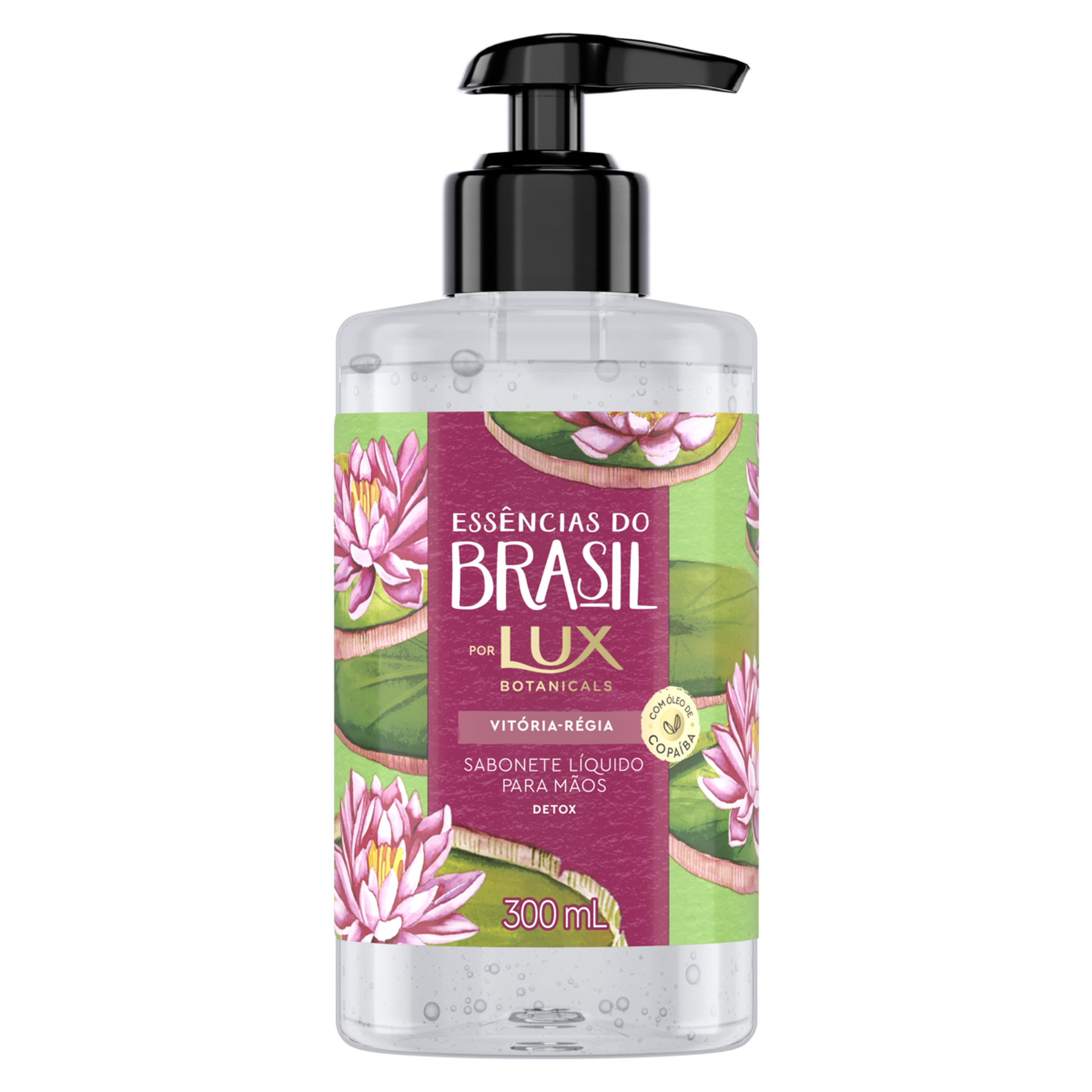 Sabonete Líquido para as Mãos Vitória-Régia Lux Botanicals Essências do Brasil Frasco 300ml
