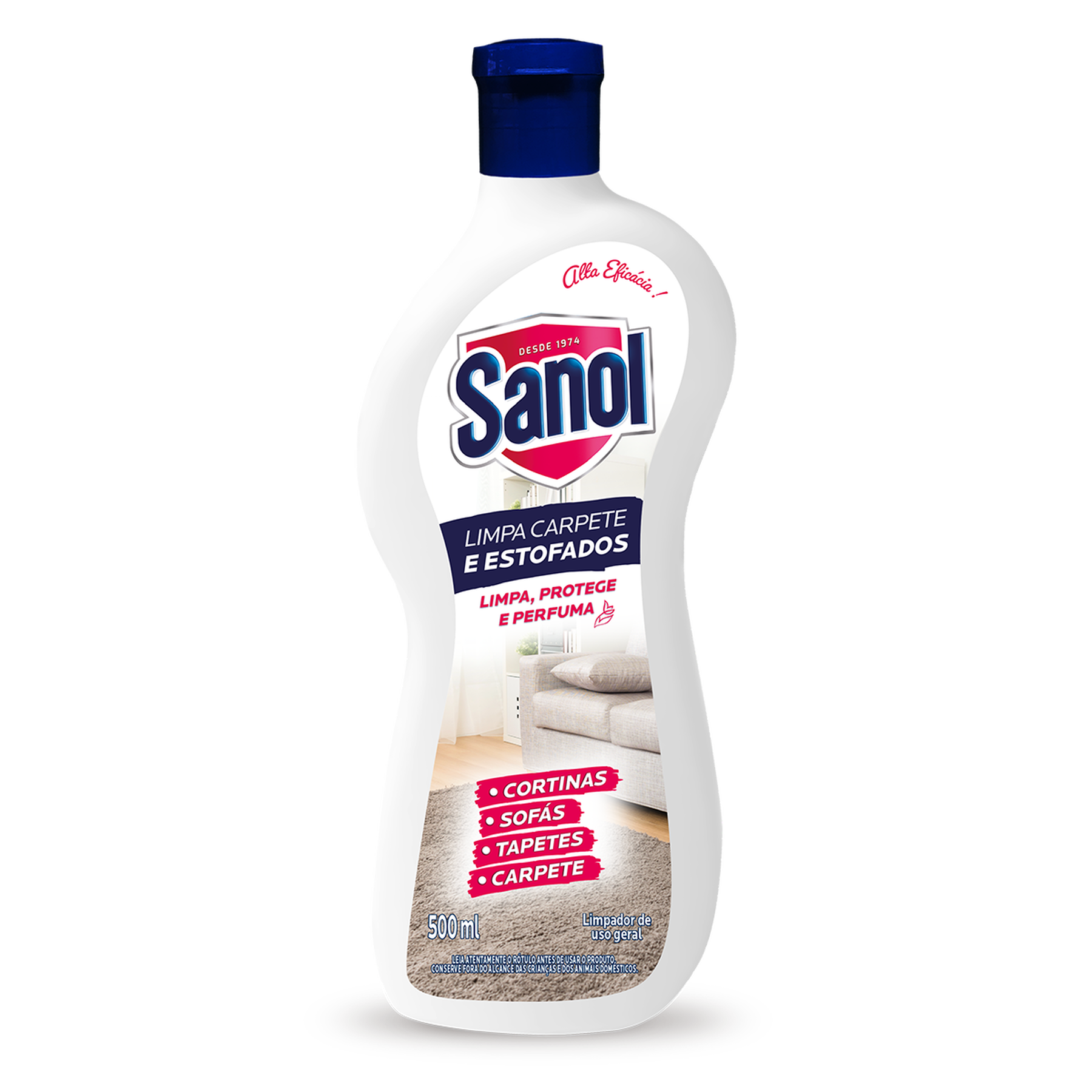 Limpador Carpete e Estofado Sanol 500ml