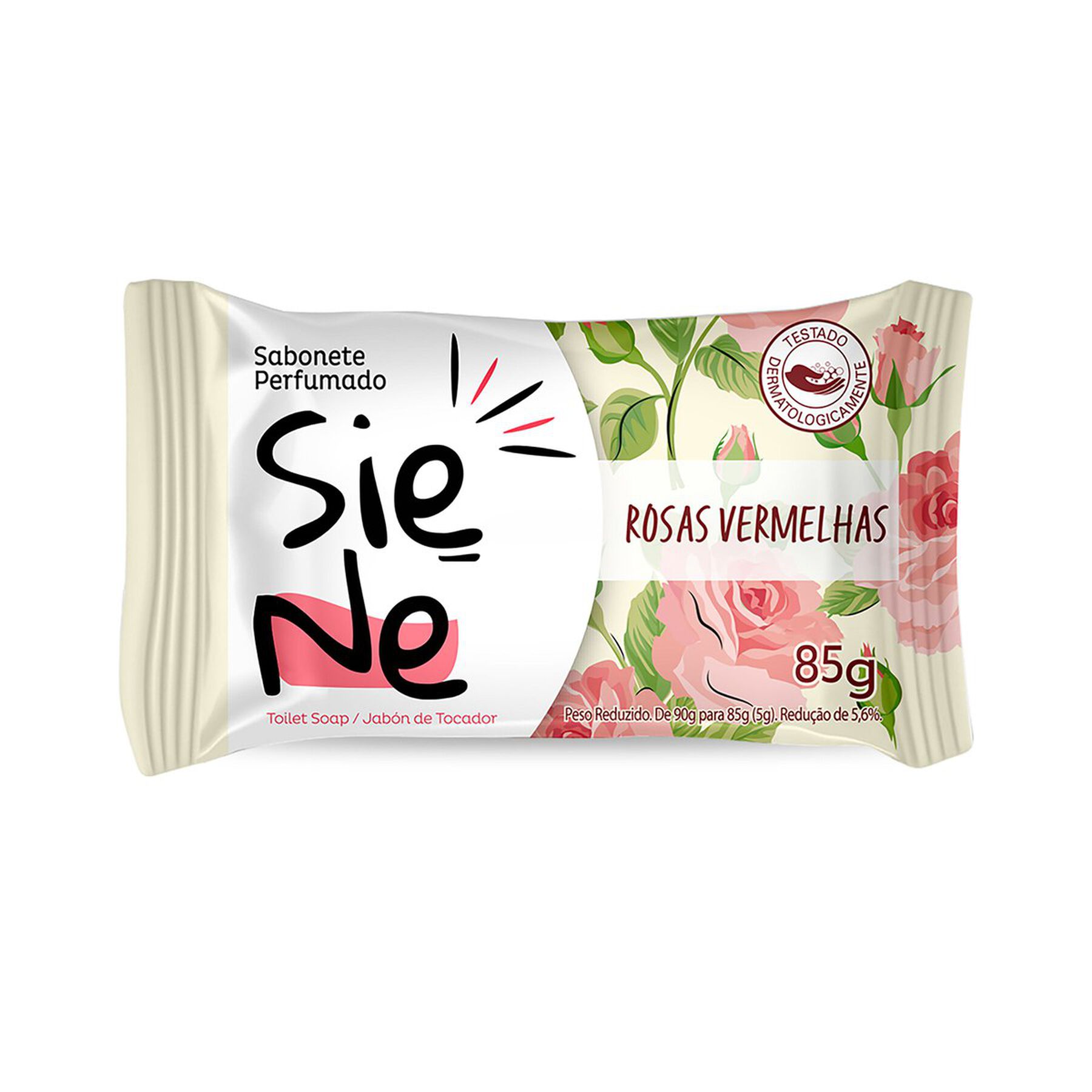 Sabonete em Barra Rosas Vermelhas Siene Flow Pack 85g