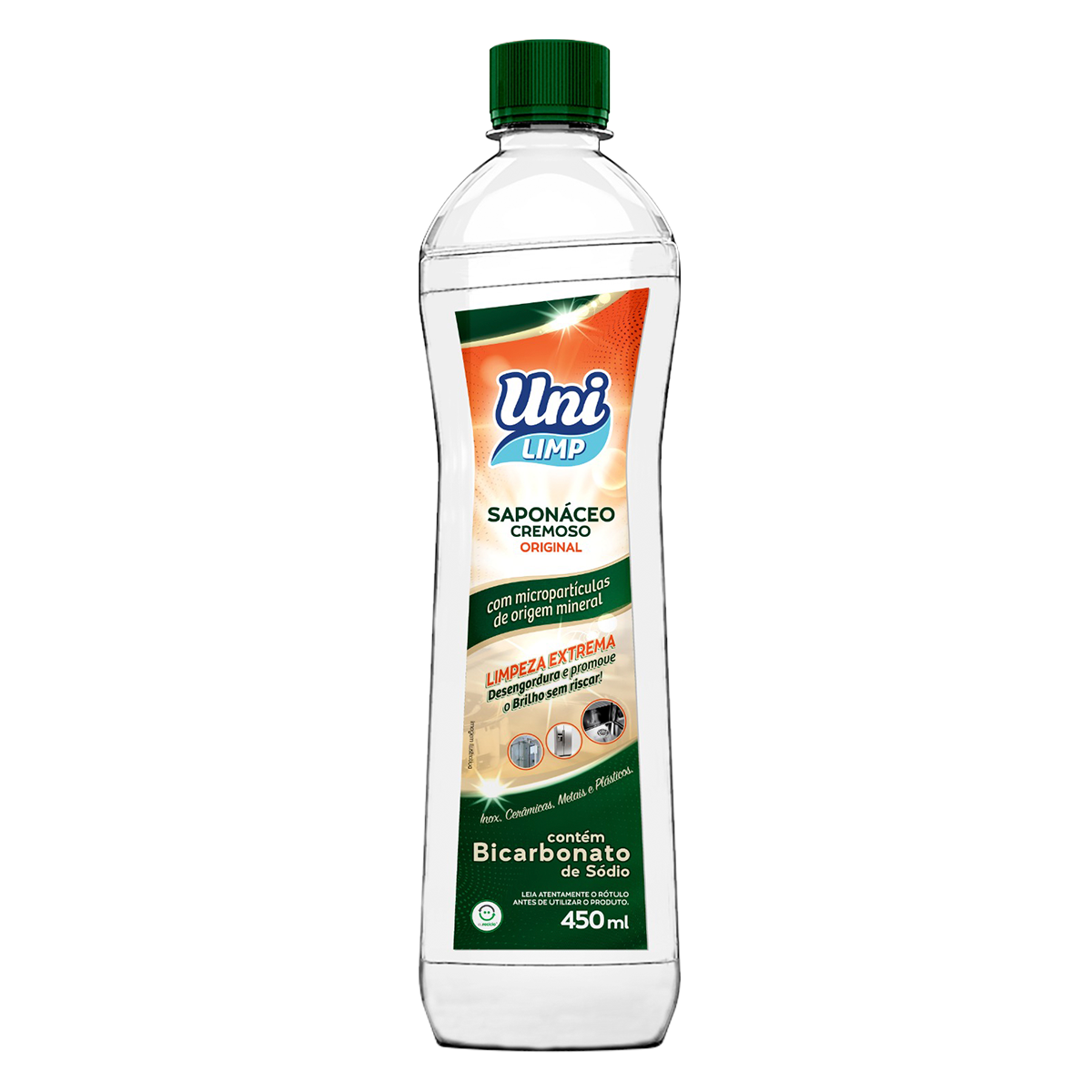 Sapon&aacute;ceo Cremoso Original Uni Limp 450ml