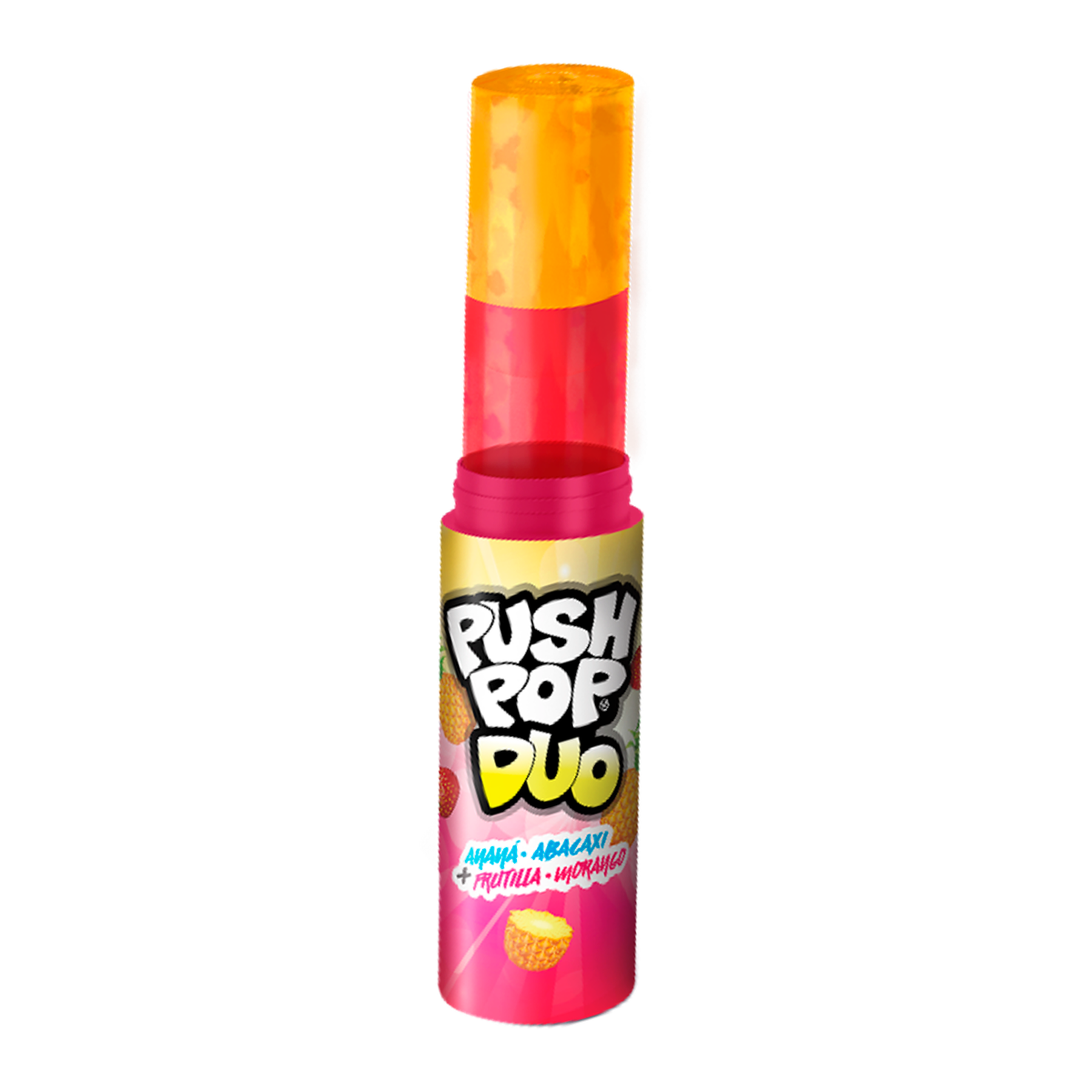 Pirulito Duo Push Pop Benevia 15g - Sortido