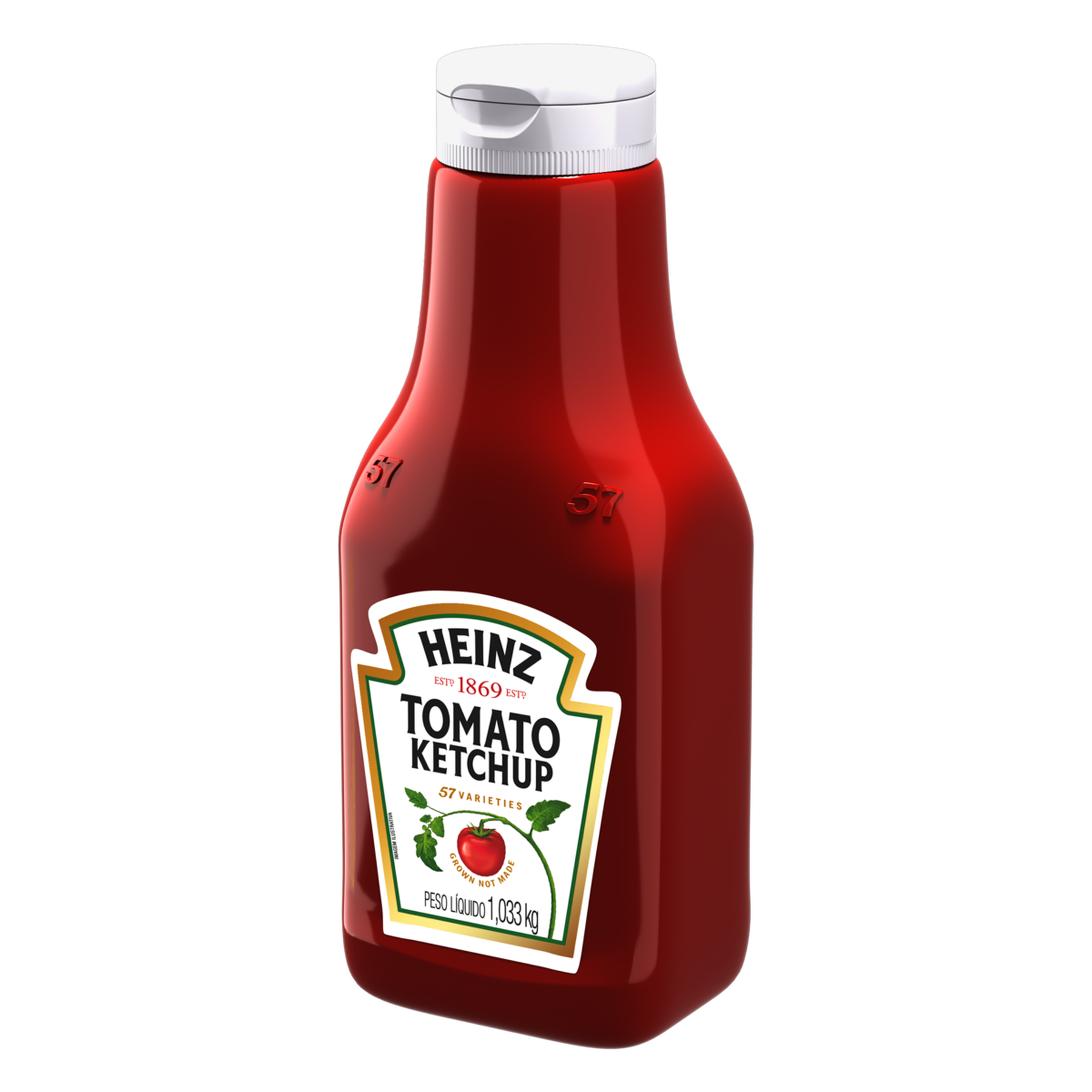 Ketchup Tradicional Heinz Squeeze 1,033kg