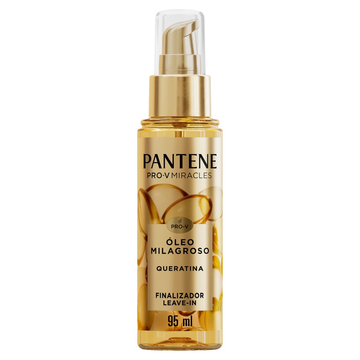Finalizador Tratamento Leave-In &Oacute;leo Milagroso Pantene Frasco 95ml Pump
