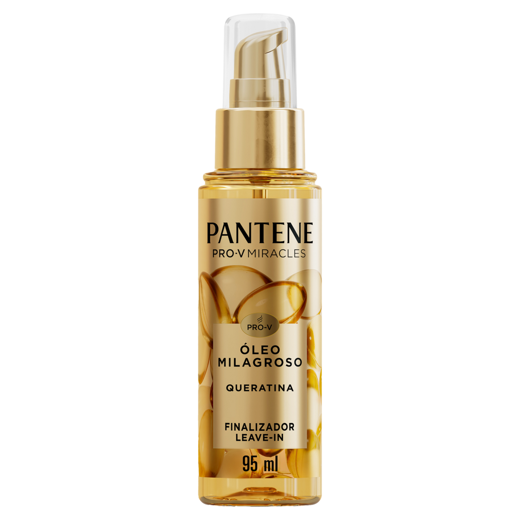 Finalizador Tratamento Leave-In Óleo Milagroso Pantene Frasco 95ml Pump