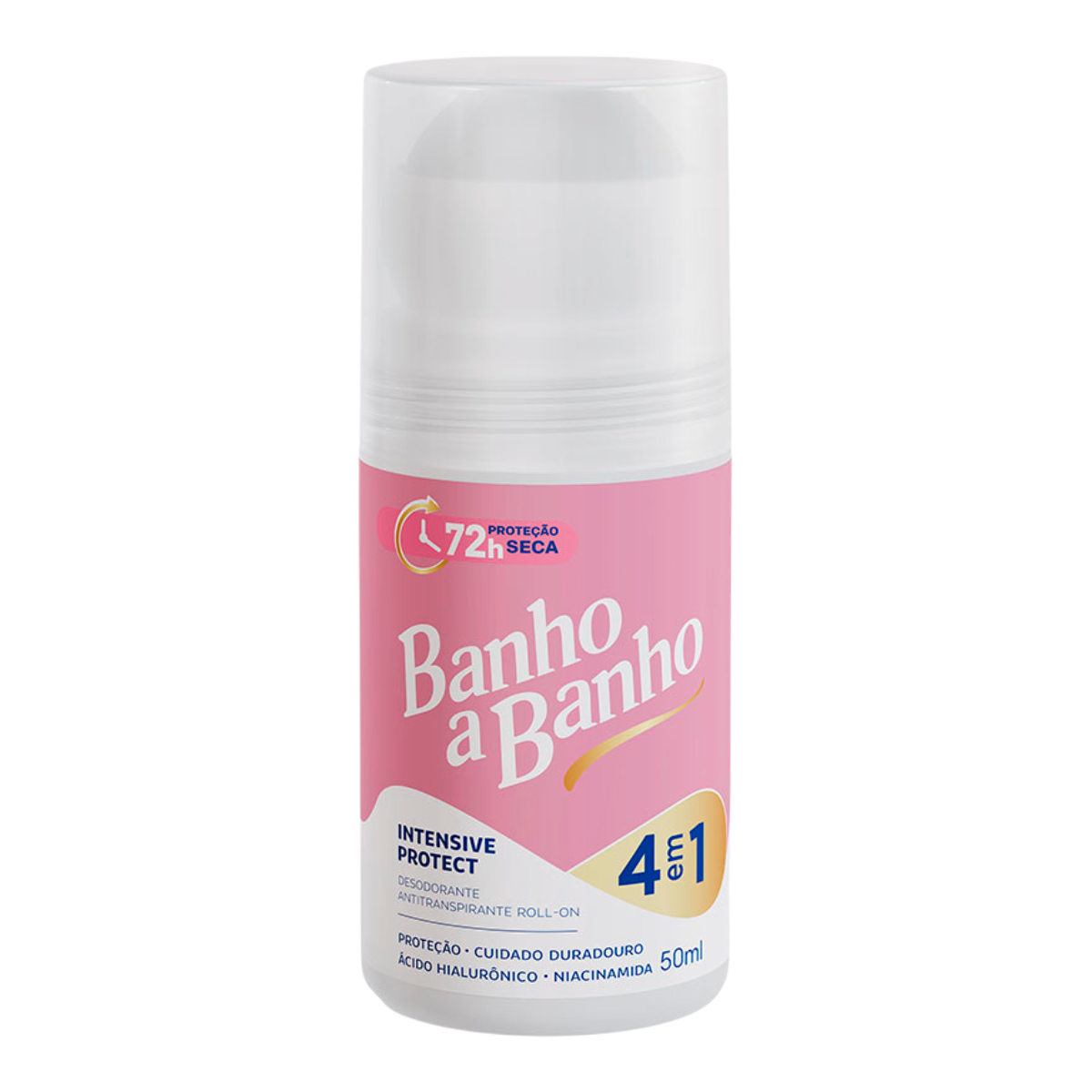Antitranspirante Intensive Protect 4 em 1 Banho a Banho Roll-On 50ml