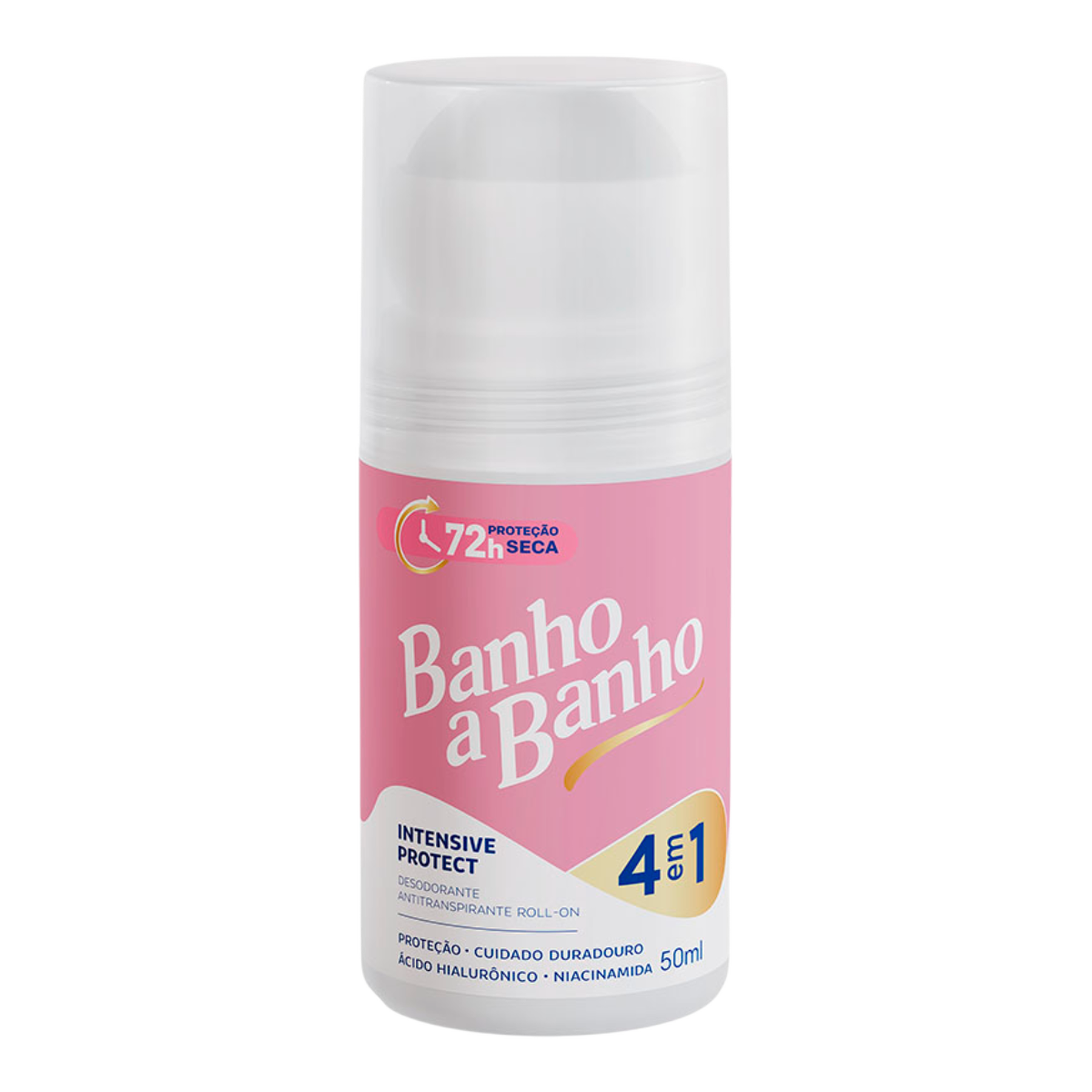 Antitranspirante Intensive Protect 4 em 1 Banho a Banho Roll-On 50ml
