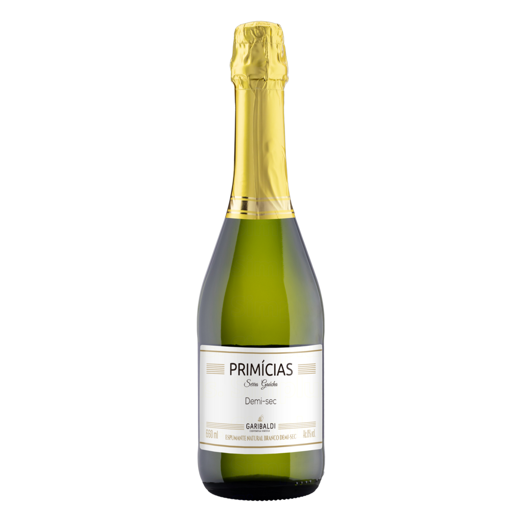Espumante Demi-Sec Prim&iacute;cias Garibaldi Garrafa 660ml&nbsp;