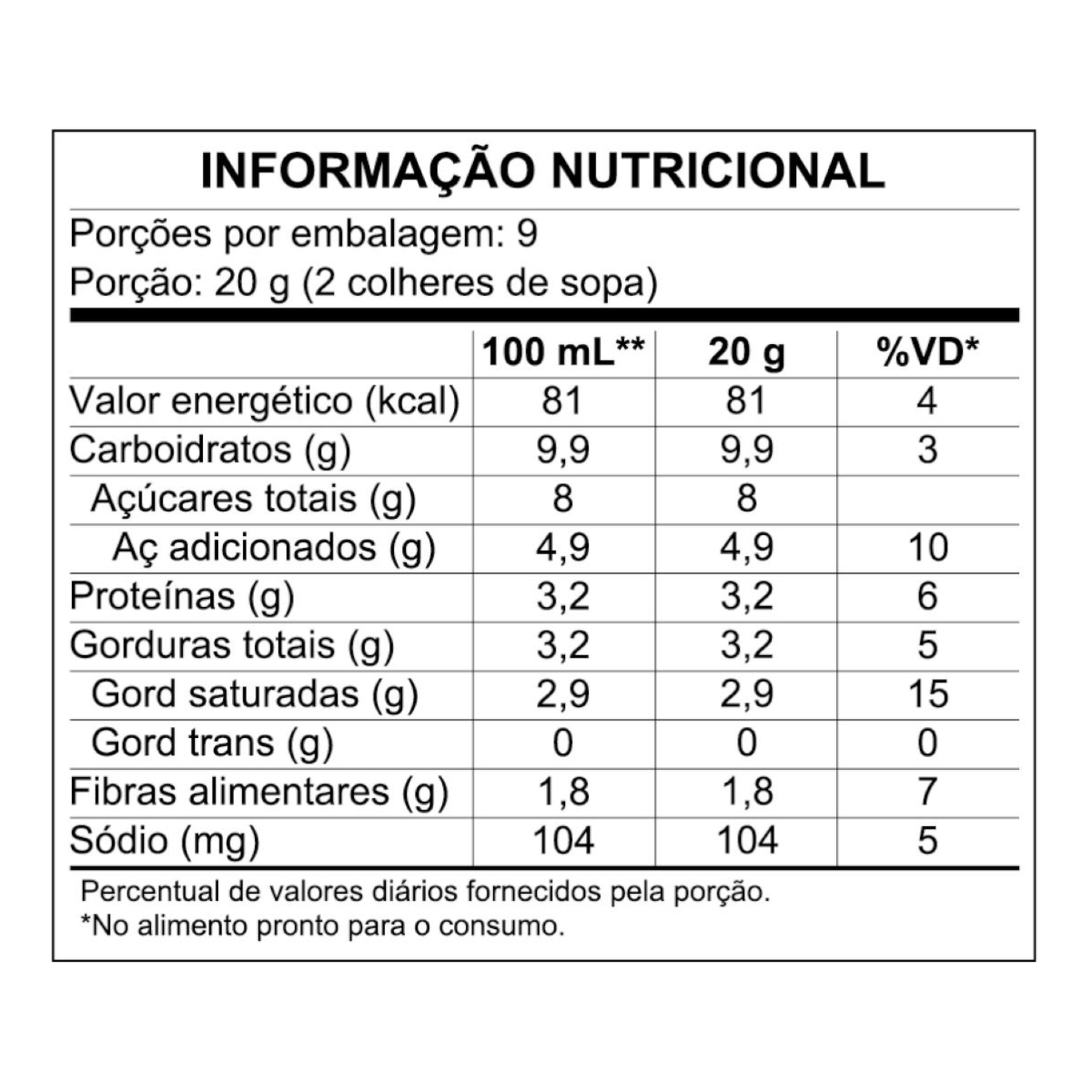 Chocolate Quente em P&oacute; Cremoso 3 Cora&ccedil;&otilde;es Pote 180g&nbsp;