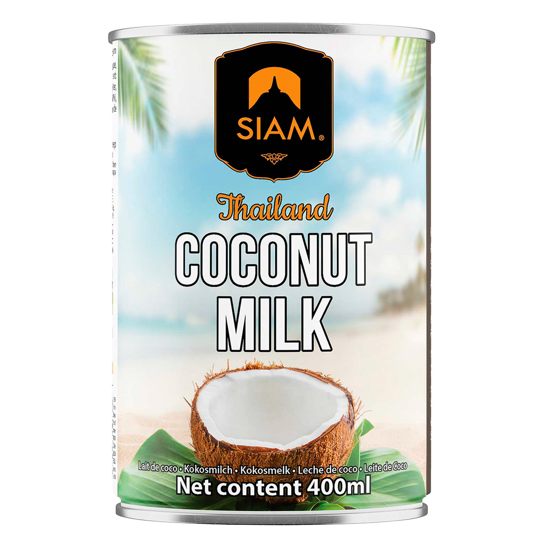 Leite de Coco Siam Lata 400ml