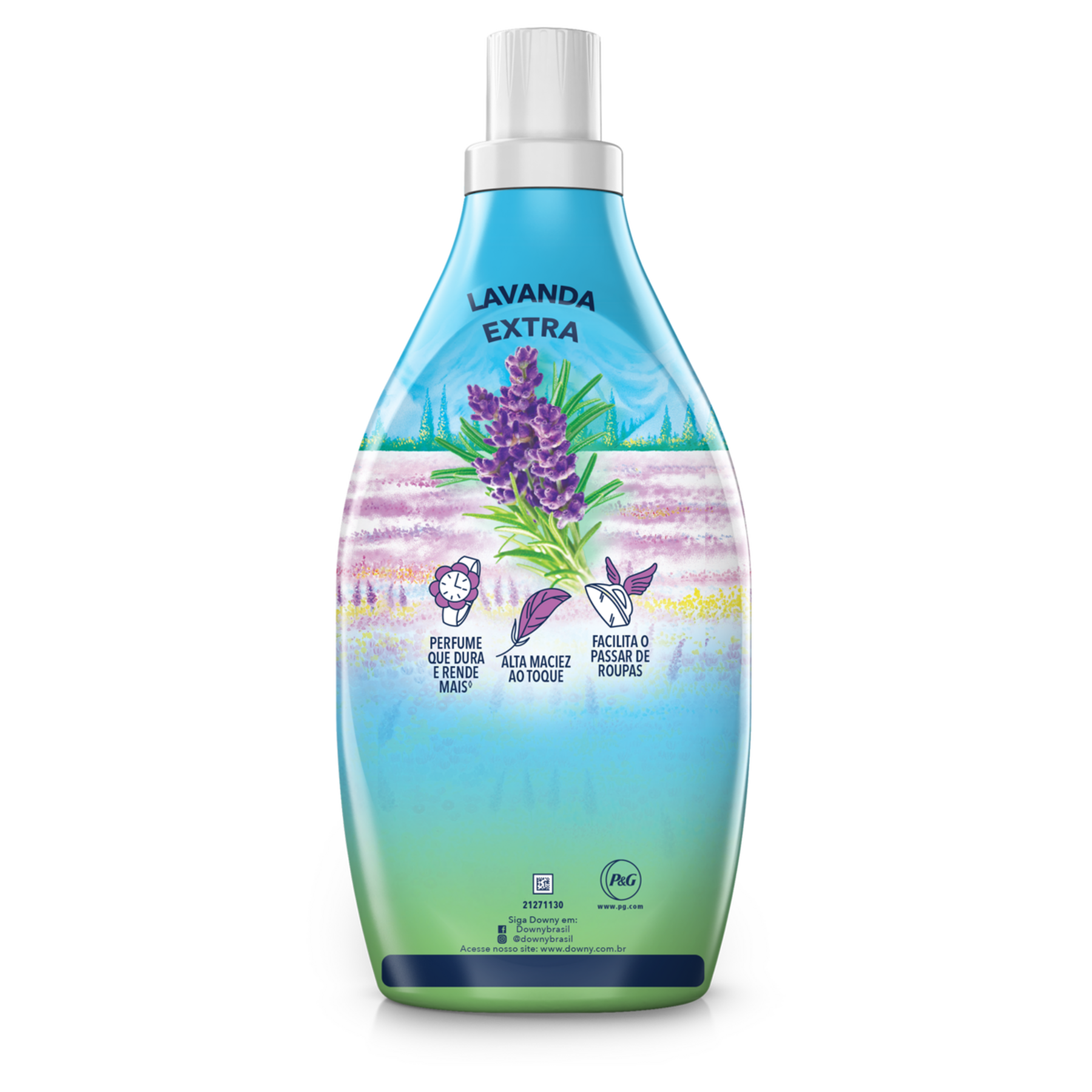 Amaciante de Roupa Concentrado Lavanda Extra Downy Frasco 1,5l
