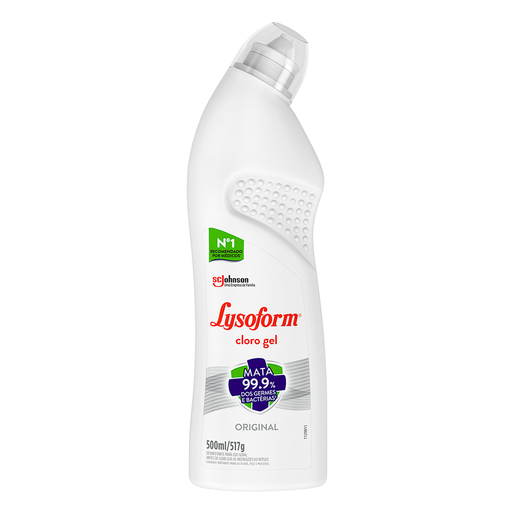 Cloro em Gel Original Lysoform Squeeze 500ml