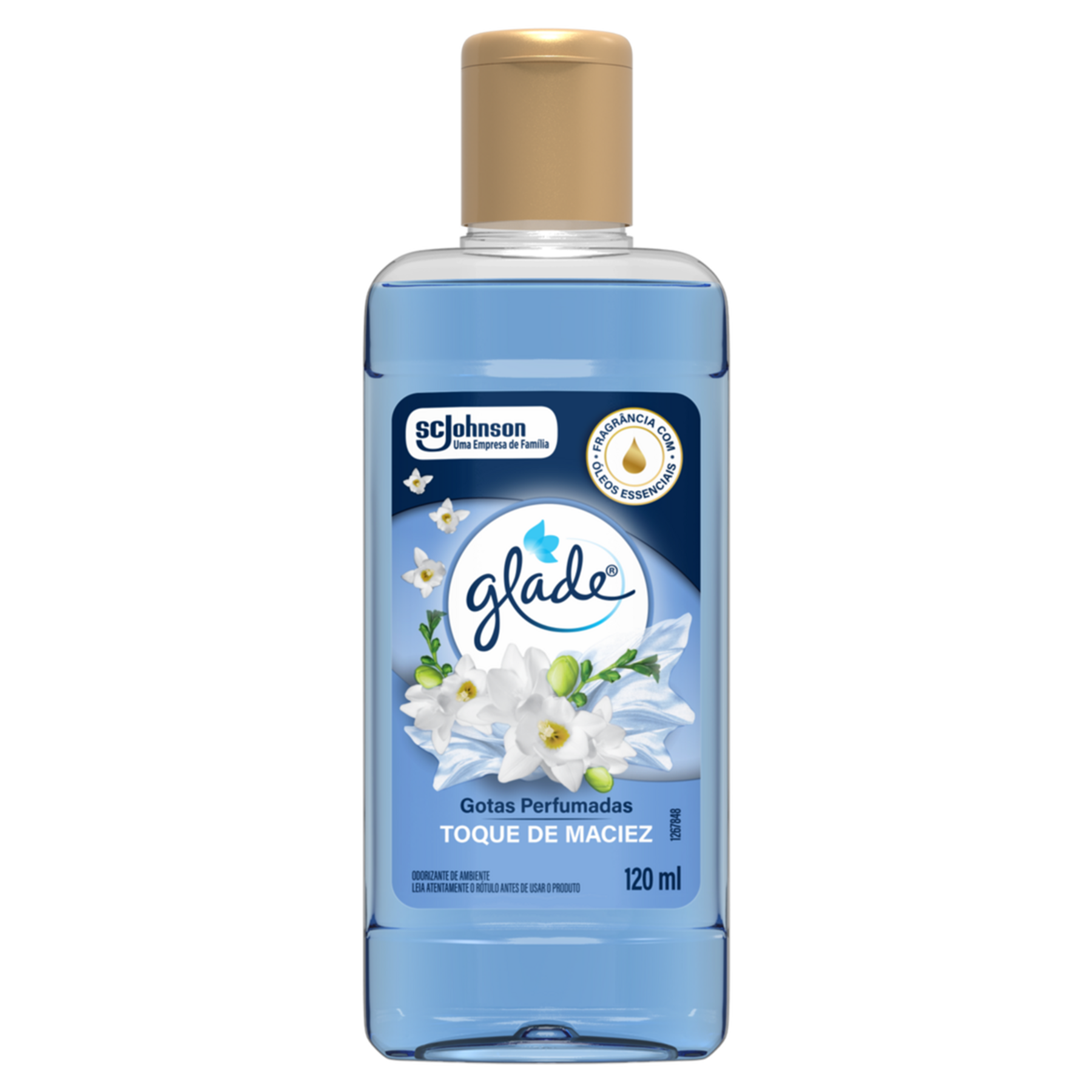 Odorizador de Ambiente Toque de Maciez Gotas Perfumadas Glade Frasco 120ml