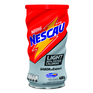 Achocolatado em Pó Nescau Light Nestlé Lata 400g