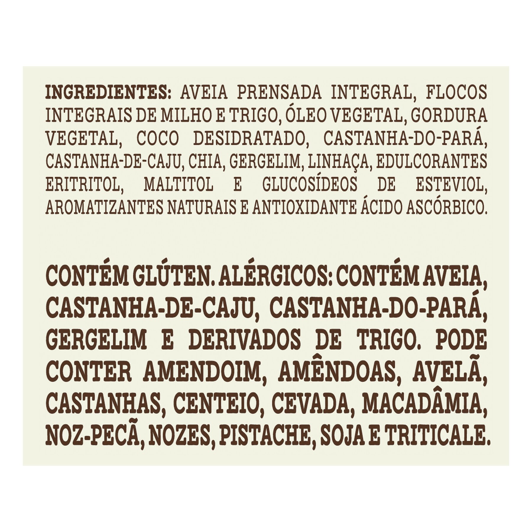 Granola Mãe Terra Tradicional Zero Açúcares 250g