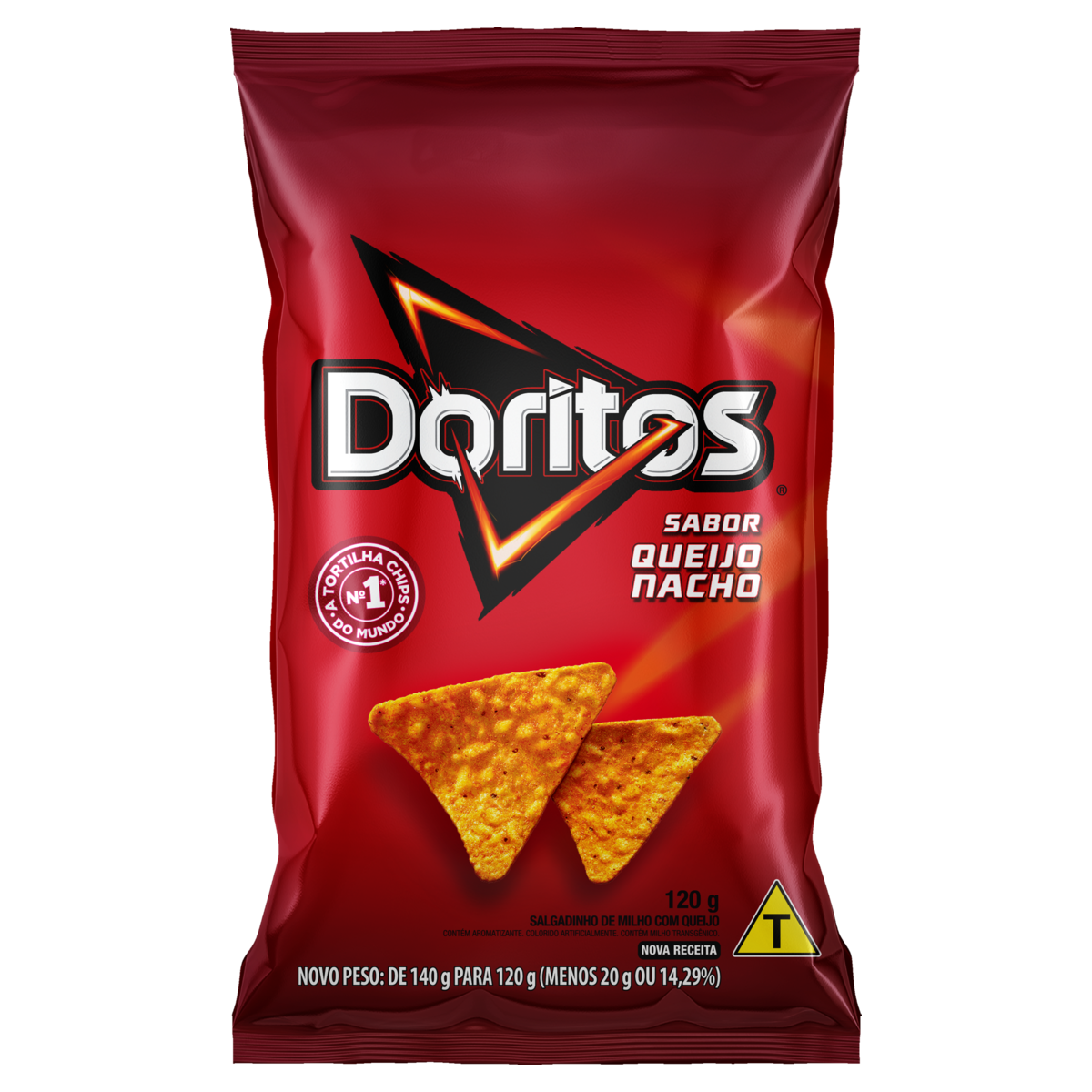 Salgadinho de Milho Queijo Nacho Doritos Pacote 120g