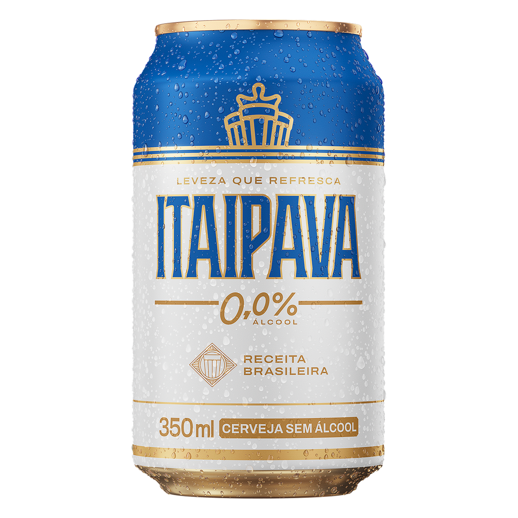 Cerveja Pilsen Zero &Aacute;lcool Itaipava Lata 350ml&nbsp;