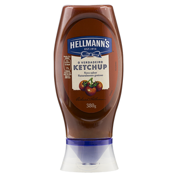 Ketchup Tradicional Hellmanns Squeeze 380g