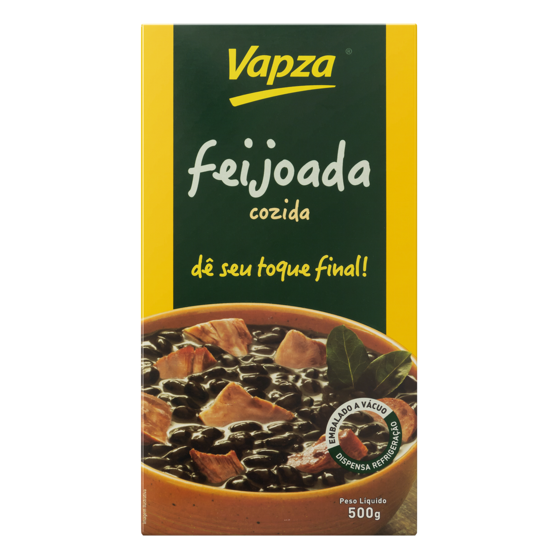 Feijoada Cozida Vapza Caixa 500g