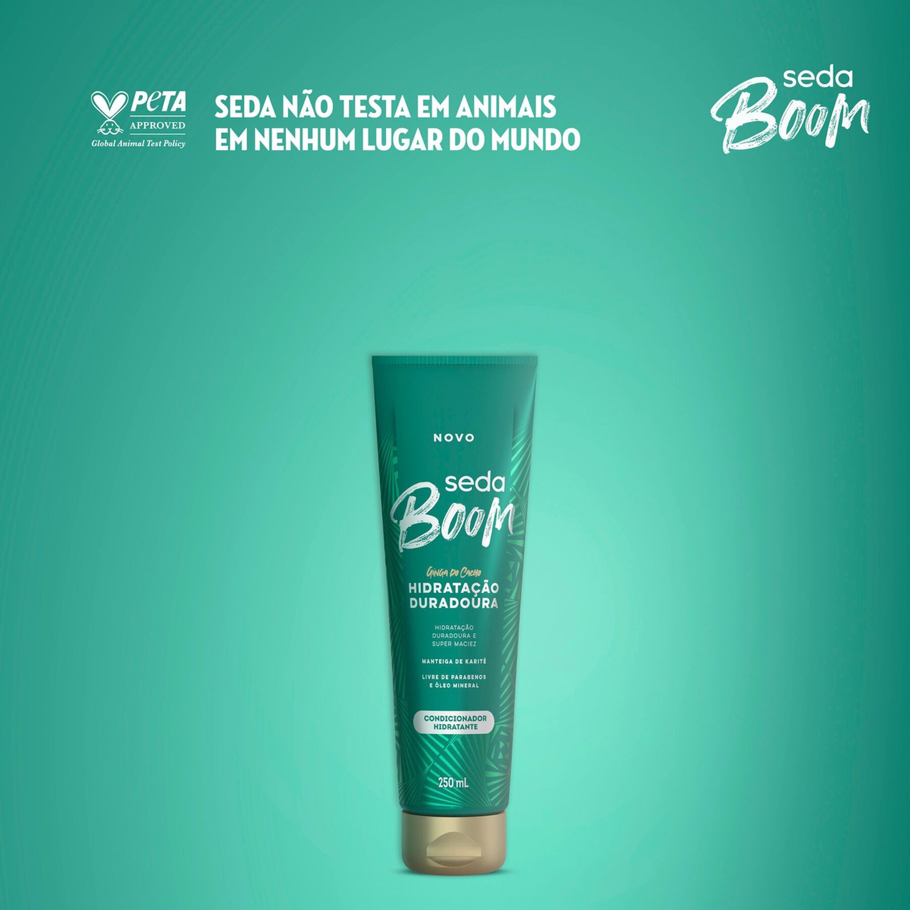 Condicionador de Cabelo Seda Boom Hidratação Duradoura 250ml