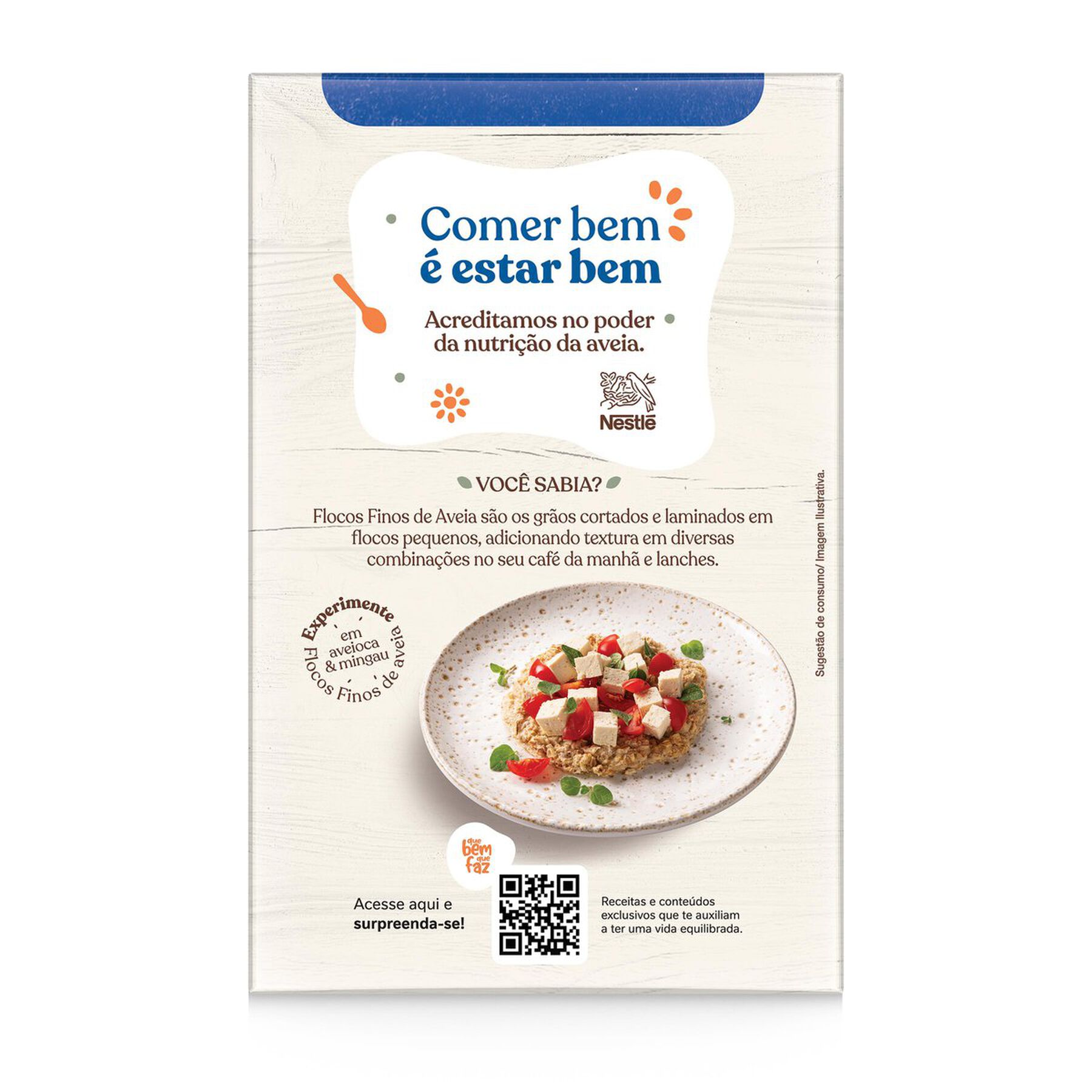 Aveia em Flocos Finos Nestlé 170g