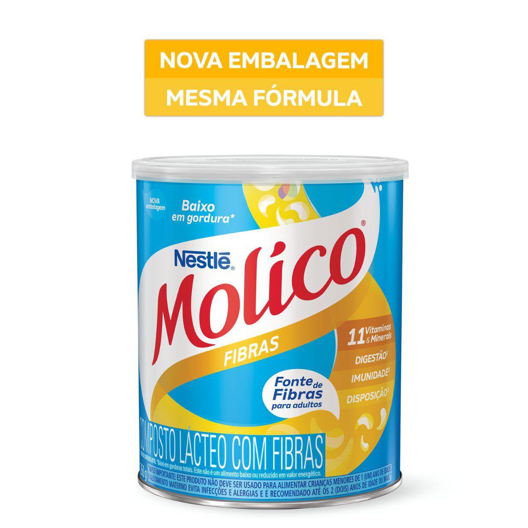 Composto Lácteo MOLICO Fibras 260g