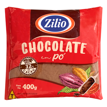Chocolate em Pó Zilio Pacote 400g