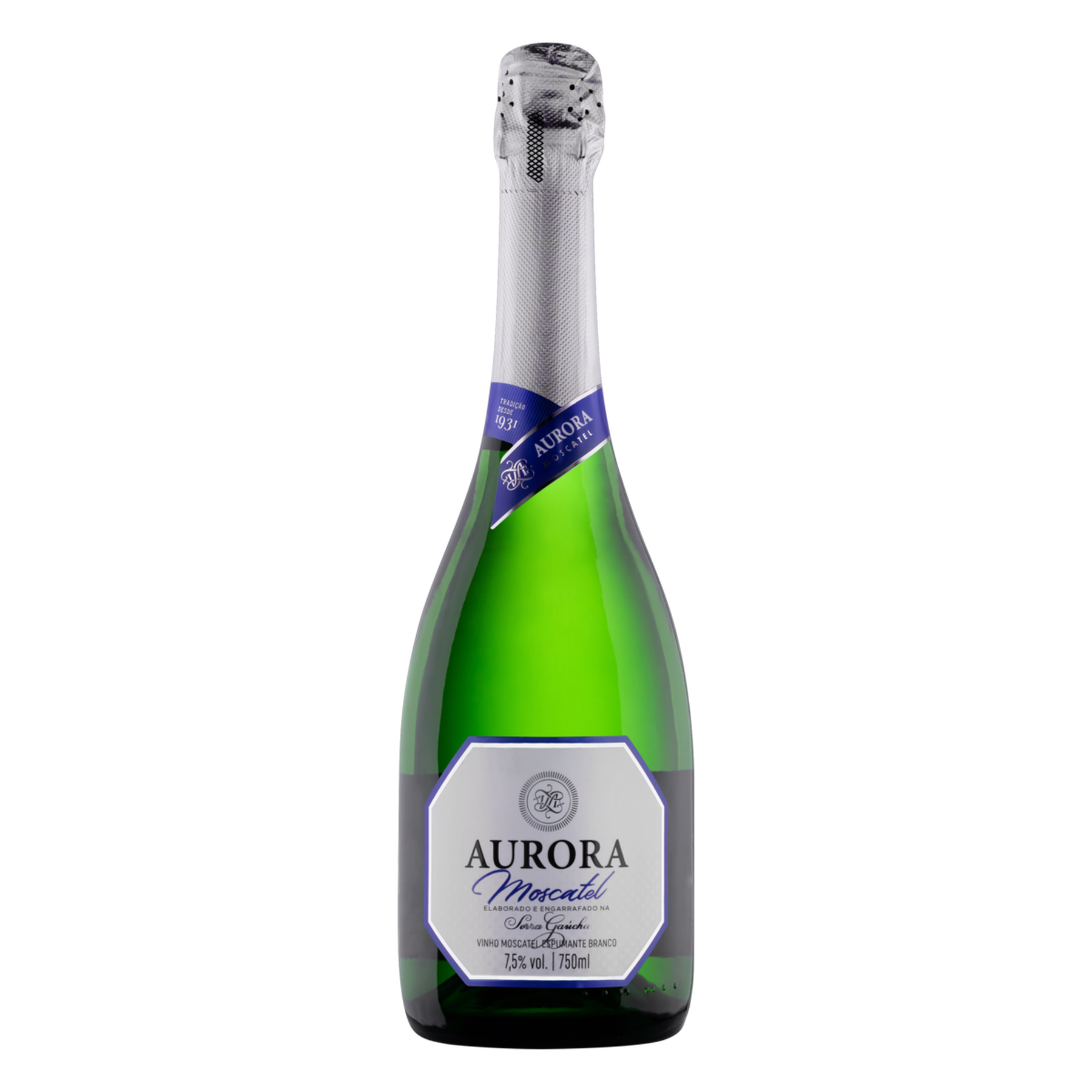 Espumante Branco Moscatel Aurora Garrafa 750ml&nbsp;