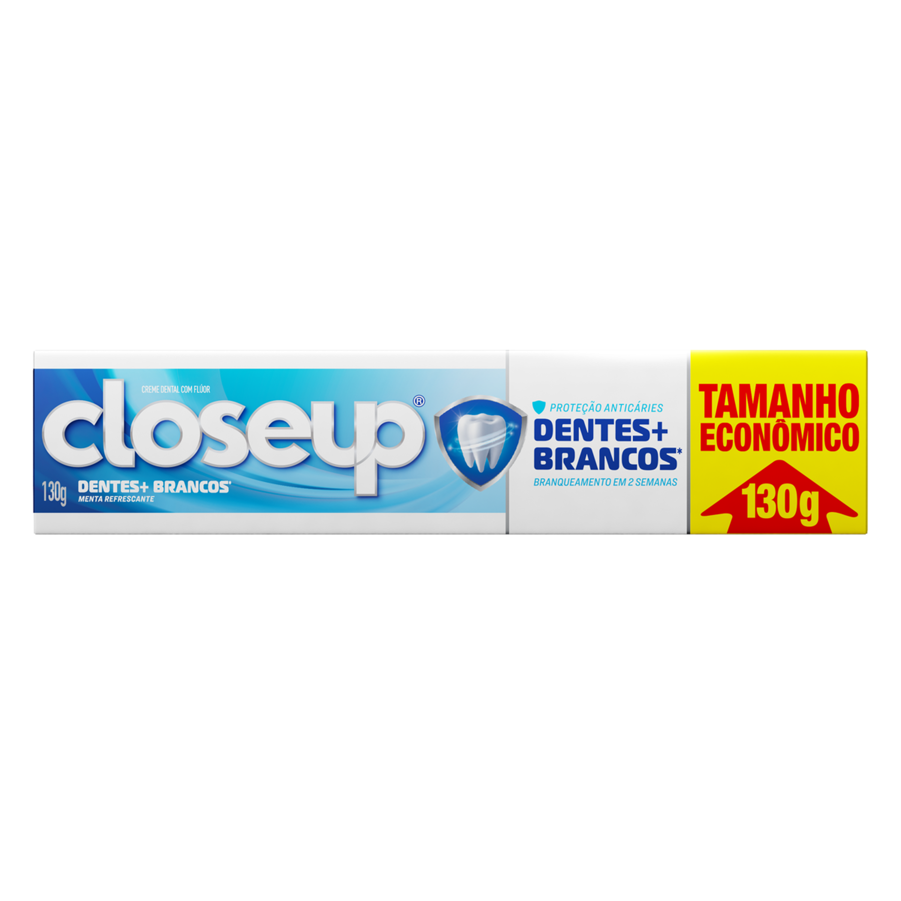 Creme Dental Dentes + Brancos Menta Refrescante Closeup Caixa 130g