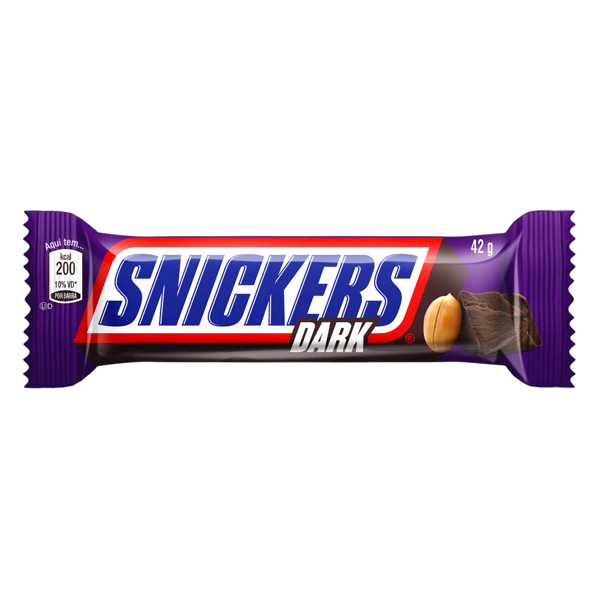Bombom Dark Snickers Pacote 42g