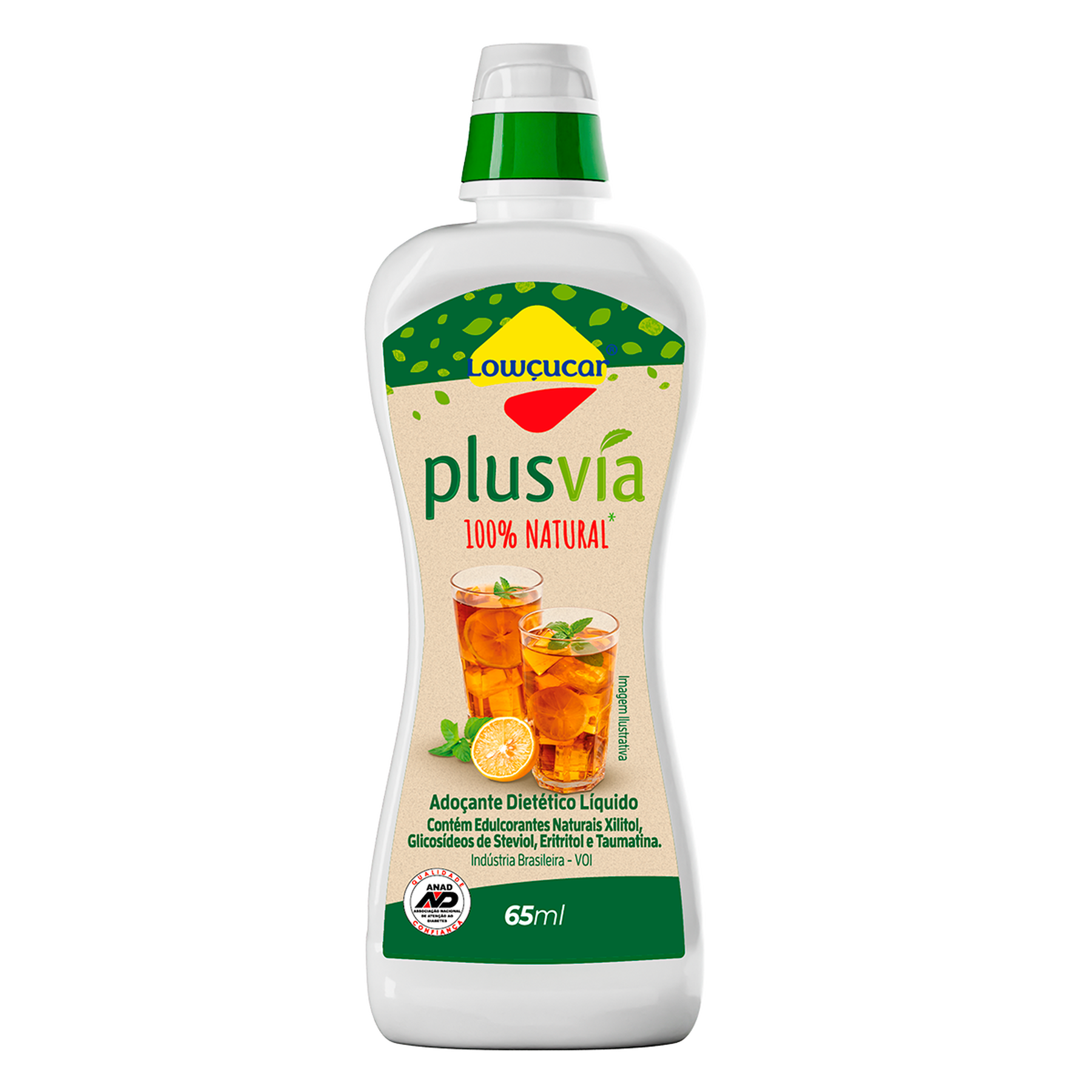 Adoçante Líquido Lowçucar Plusvia Frasco 65ml